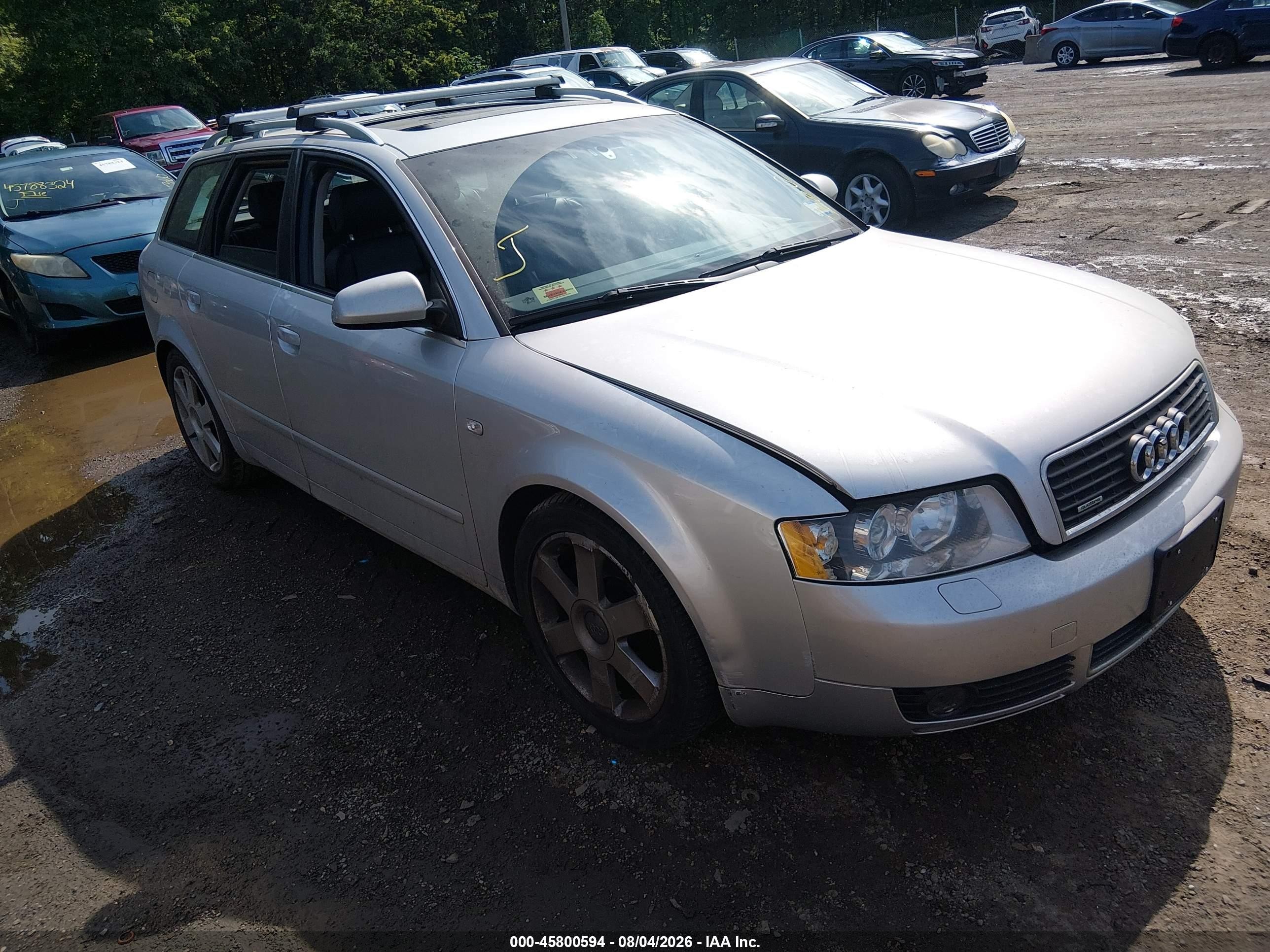 2004 Audi A4 3.0L, VIN WAUVT68E24A157199 — Normal wear