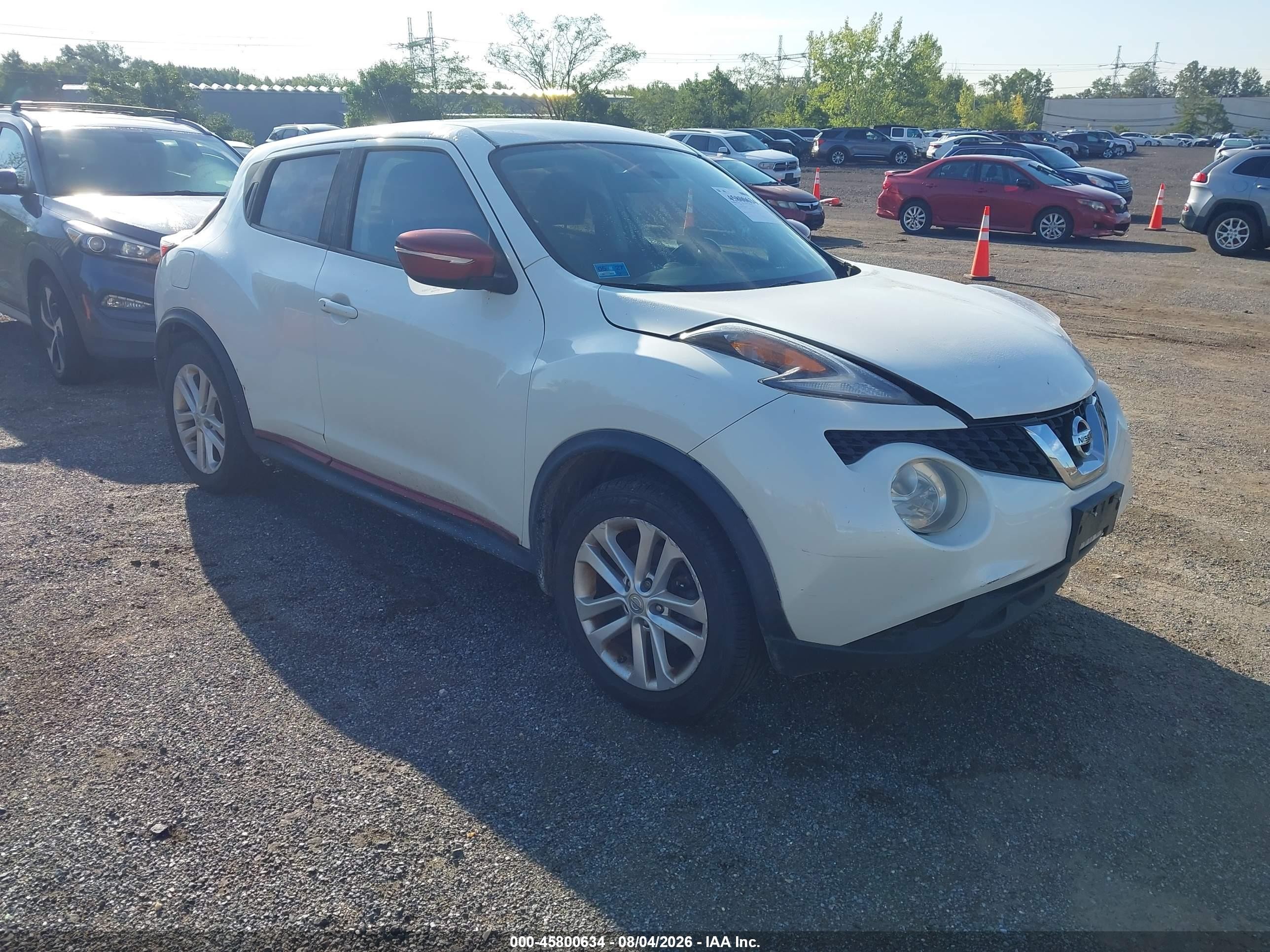 2015 Nissan Juke SV, VIN JN8AF5MV6FT564804 — Обычный износ