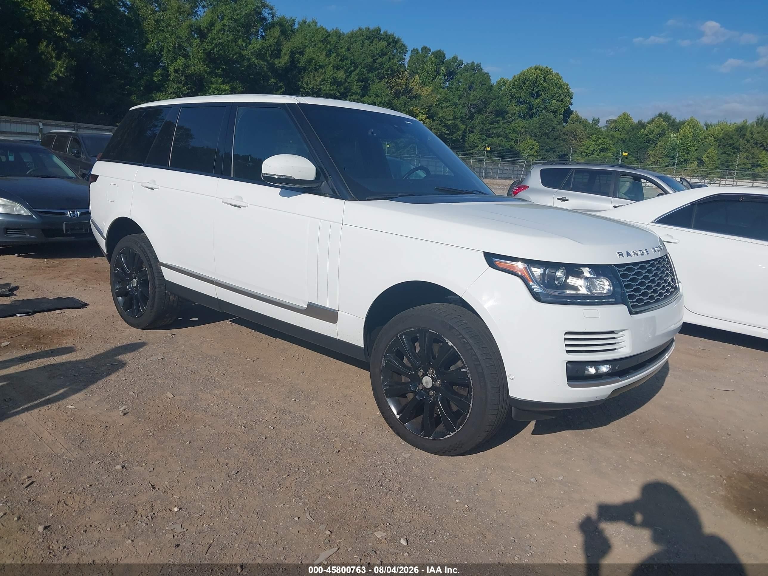 2015 Land Rover Range Rover Supercharged, VIN SALGS2TF6FA214362 — Normal wear