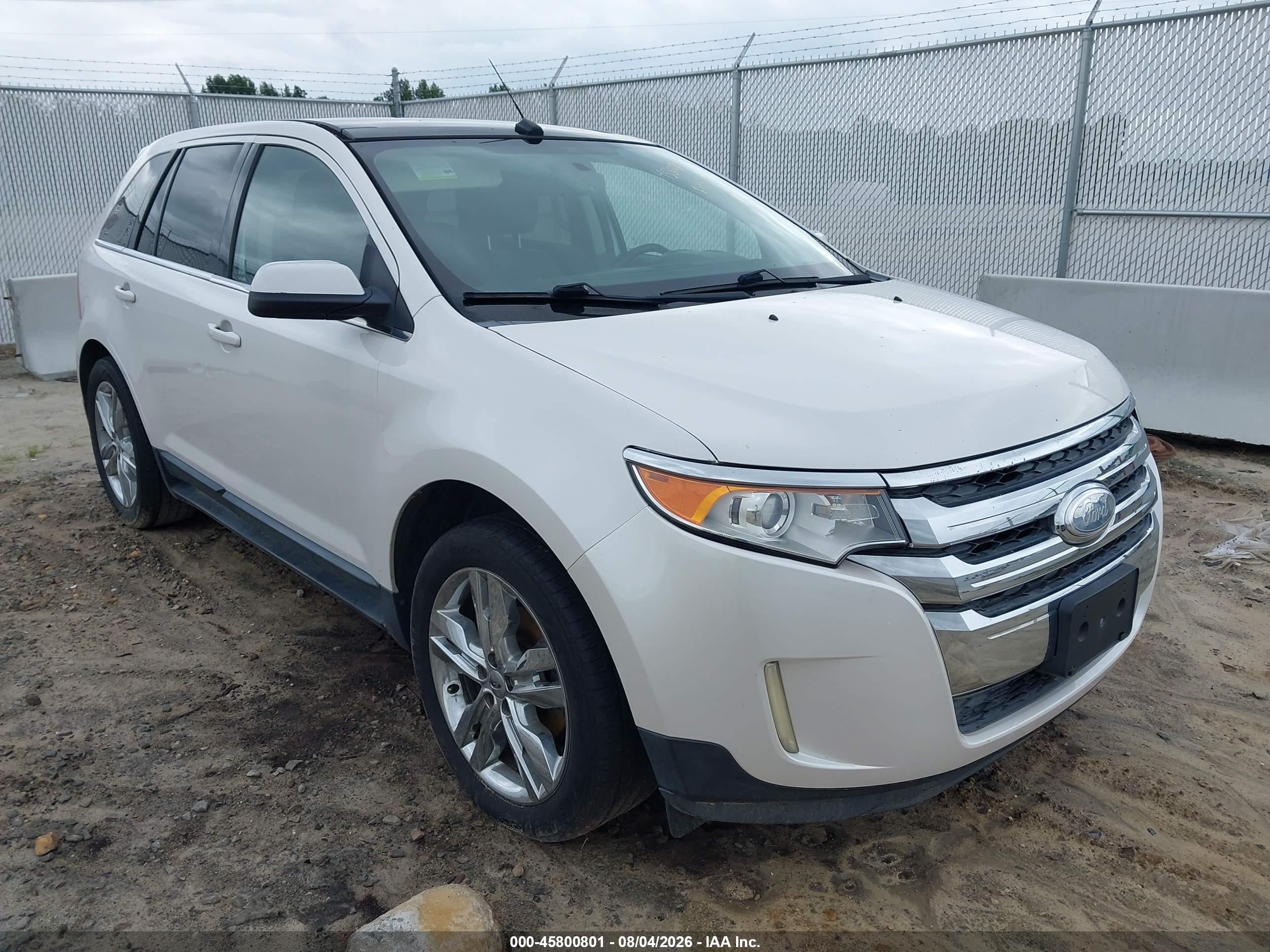 2012 Ford Edge Limited, VIN 2FMDK3K91CBA58660 — Normal wear