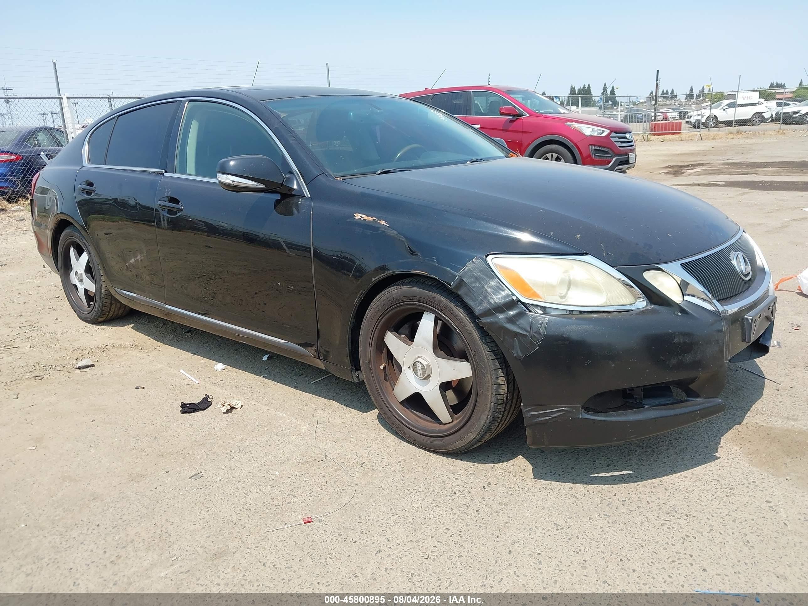 2008 Lexus GS 350, VIN JTHBE96S580037174 — Normal wear