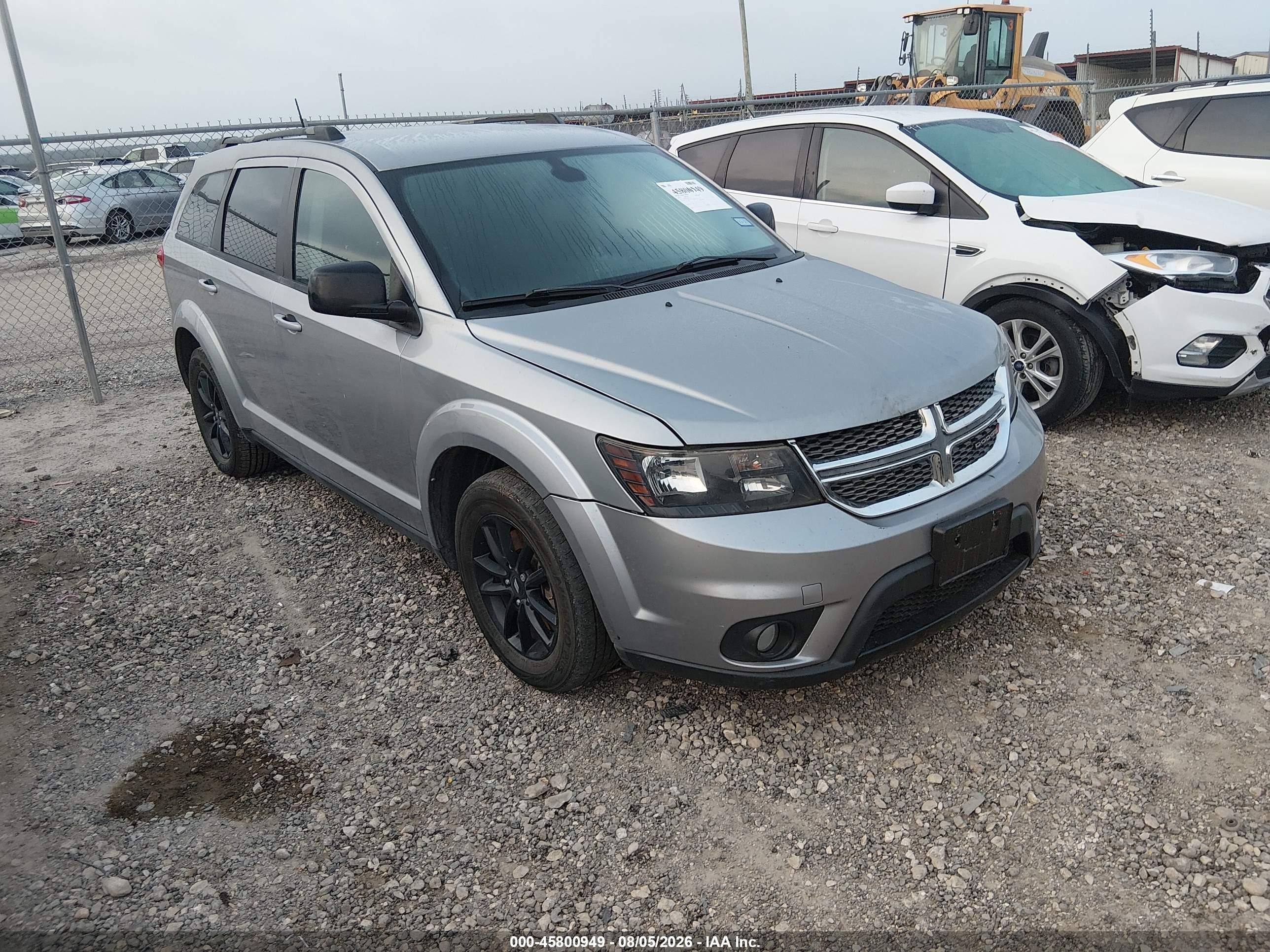 2019 Dodge Journey SE, VIN 3C4PDCBG6KT873143 — Перед