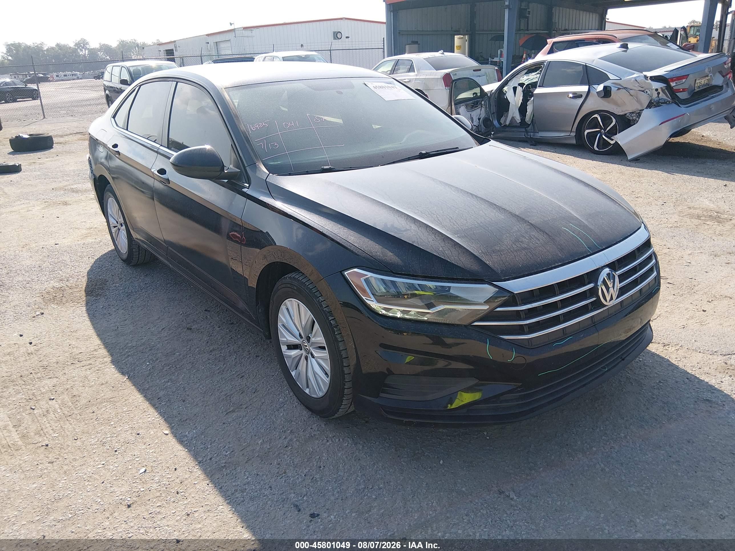2019 Volkswagen Jetta S, VIN 3VWC57BU4KM126124 — Rear end