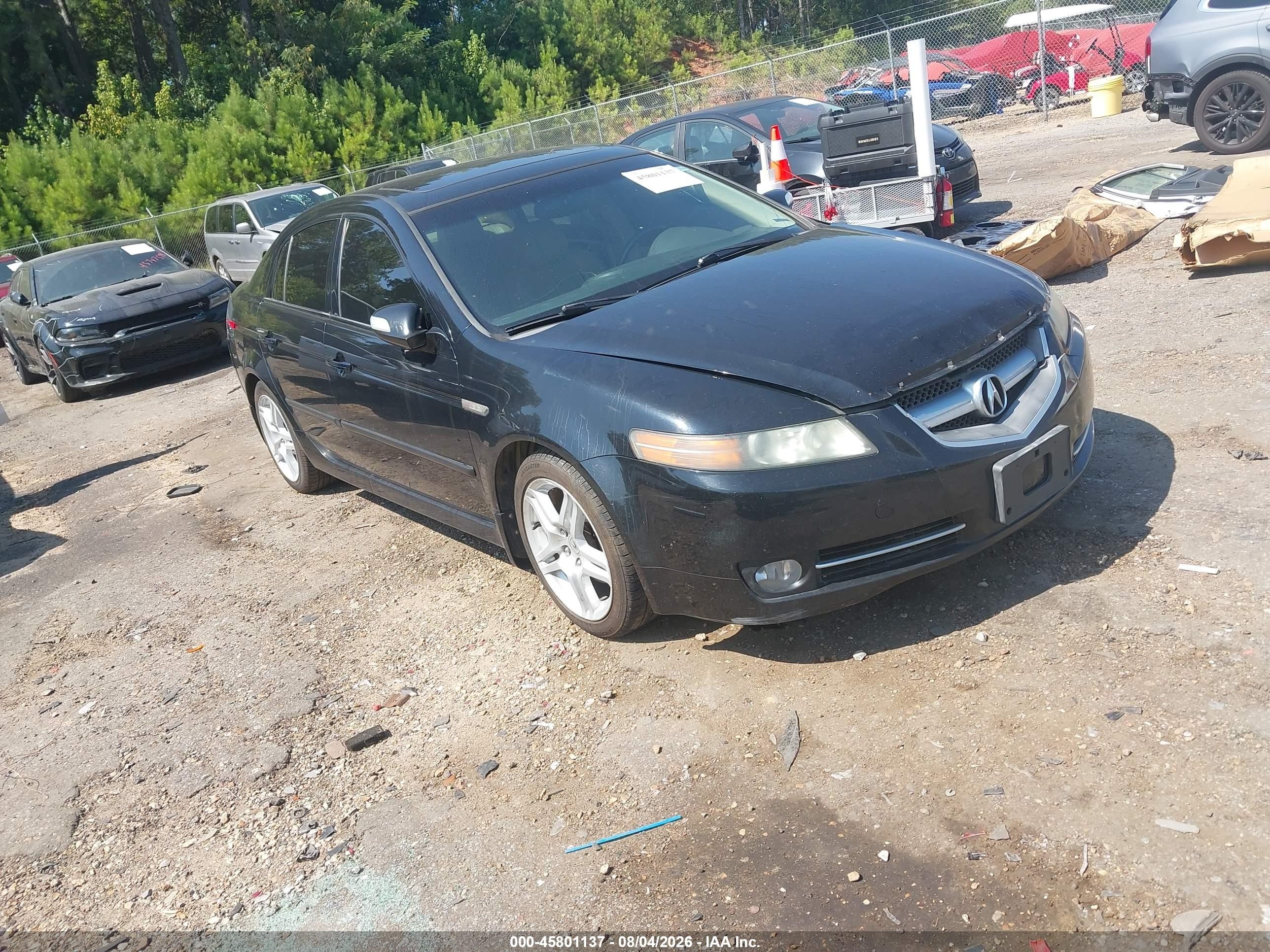 2007 Acura TL, VIN 19UUA66297A037046 — Перед