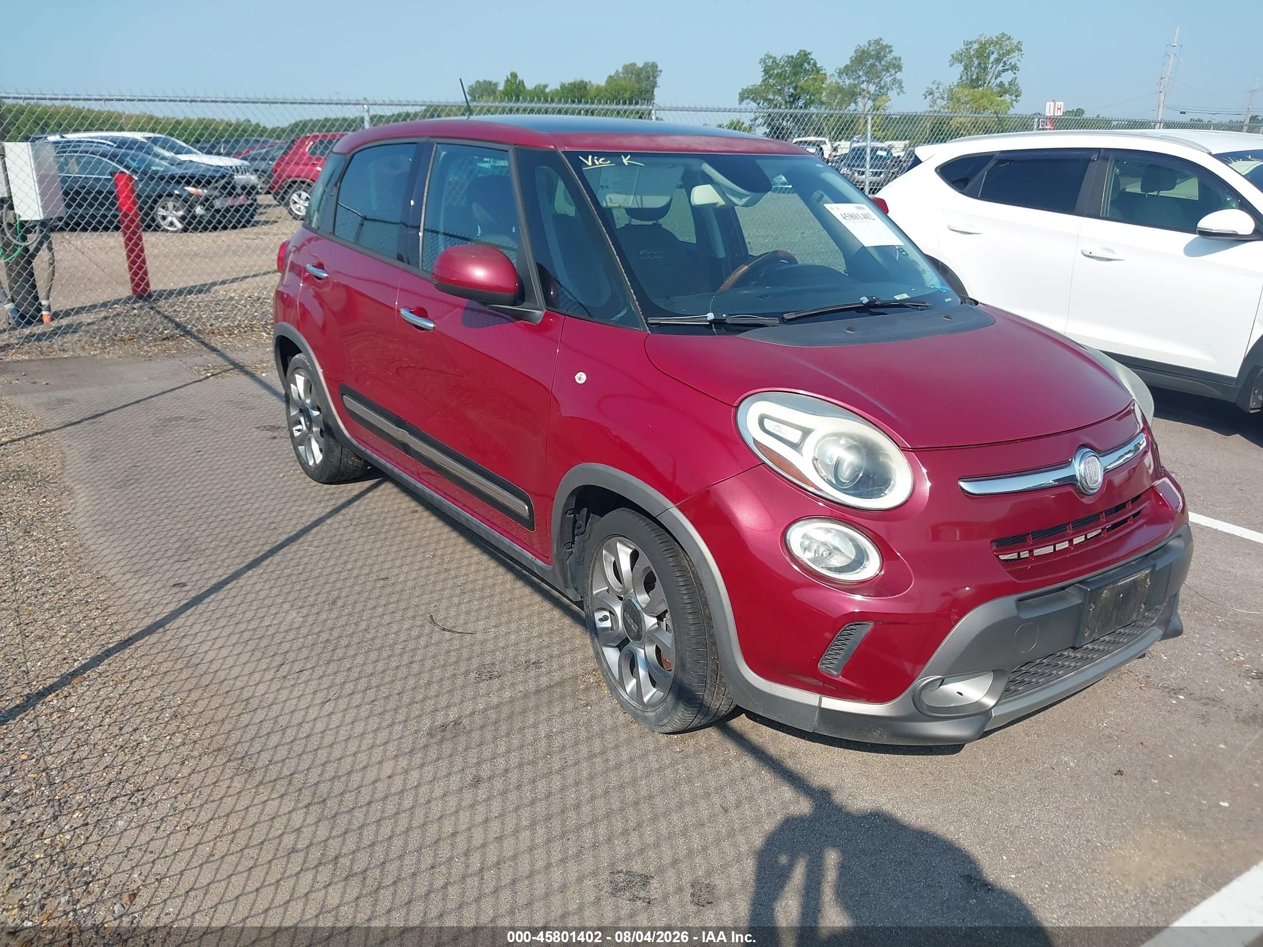 2015 FIAT 500L Urbana Trekking, VIN ZFBCFADH7FZ033828 — Undercarriage