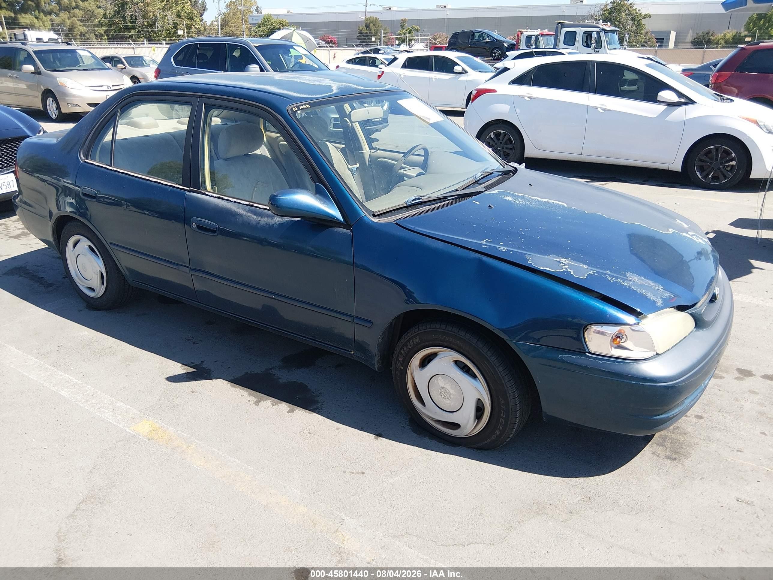 1998 Toyota Corolla LE, VIN 1NXBR18E0WZ139370 — Normal wear