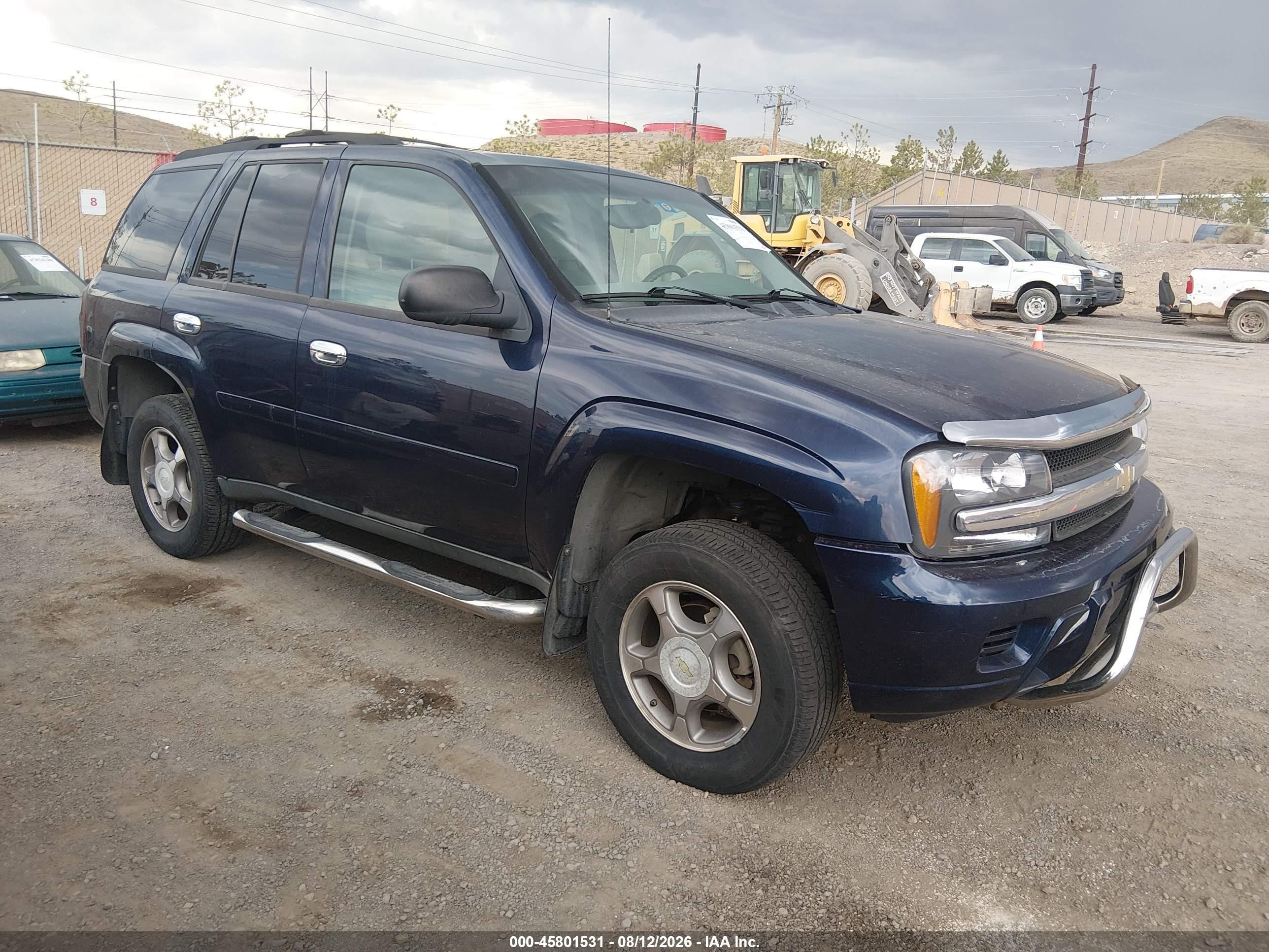 2008 Chevrolet TrailBlazer 3LT, VIN 1GNDT13S382256717 — Not stated