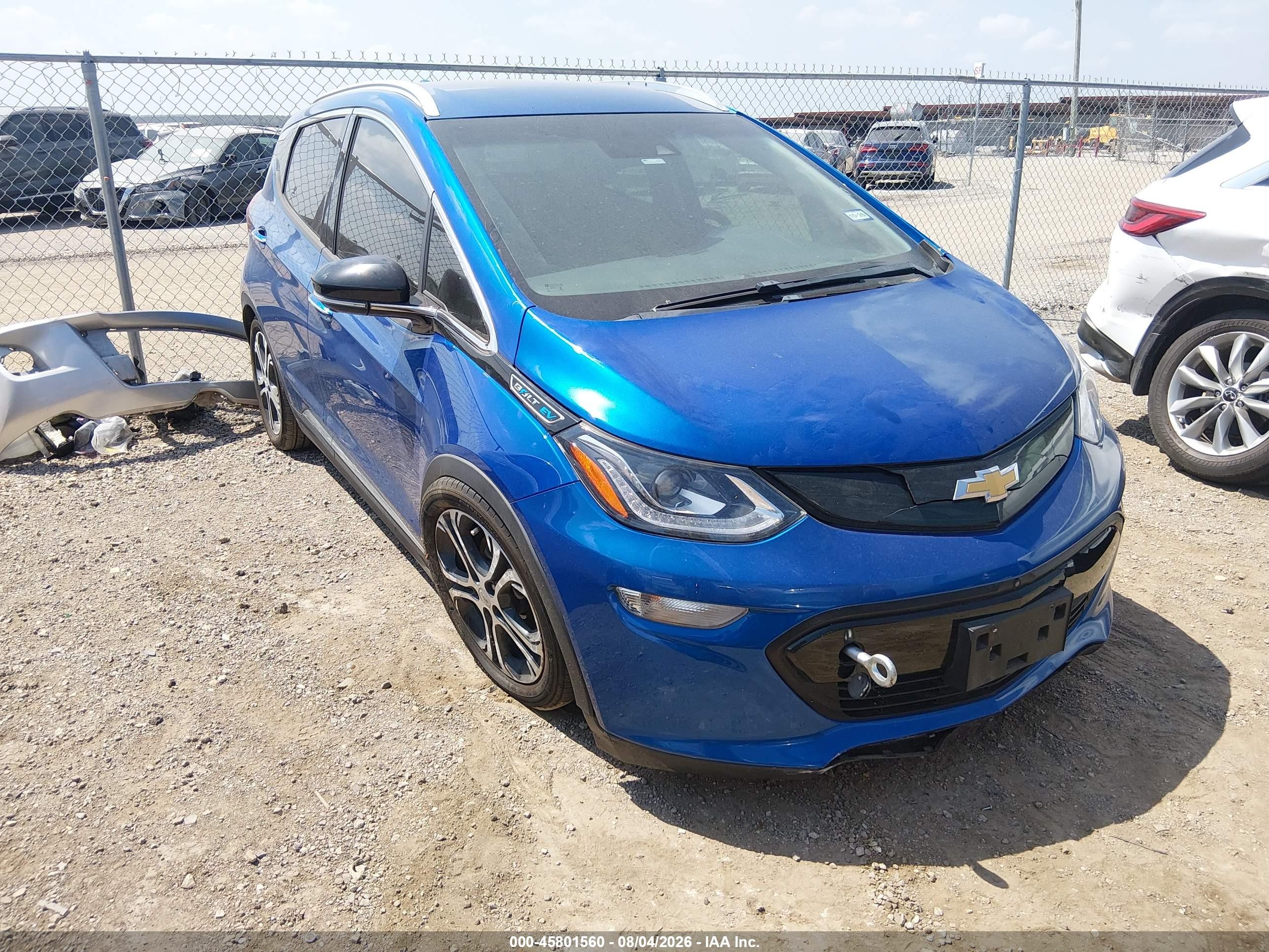 2019 Chevrolet Bolt EV Premier, VIN 1G1FZ6S06K4107347 — Обычный износ
