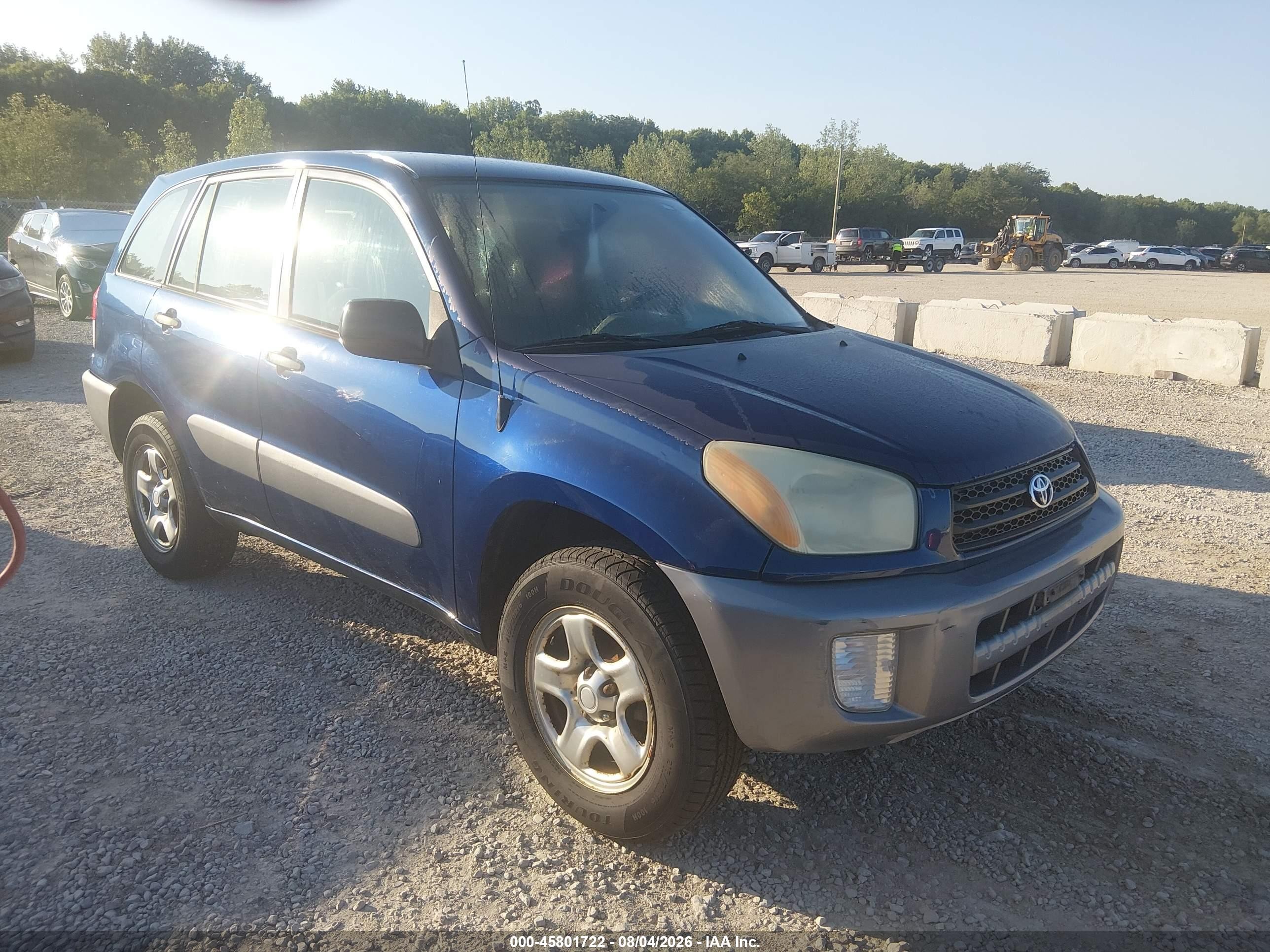 2002 Toyota RAV4, VIN JTEGH20V520077802 — Обычный износ
