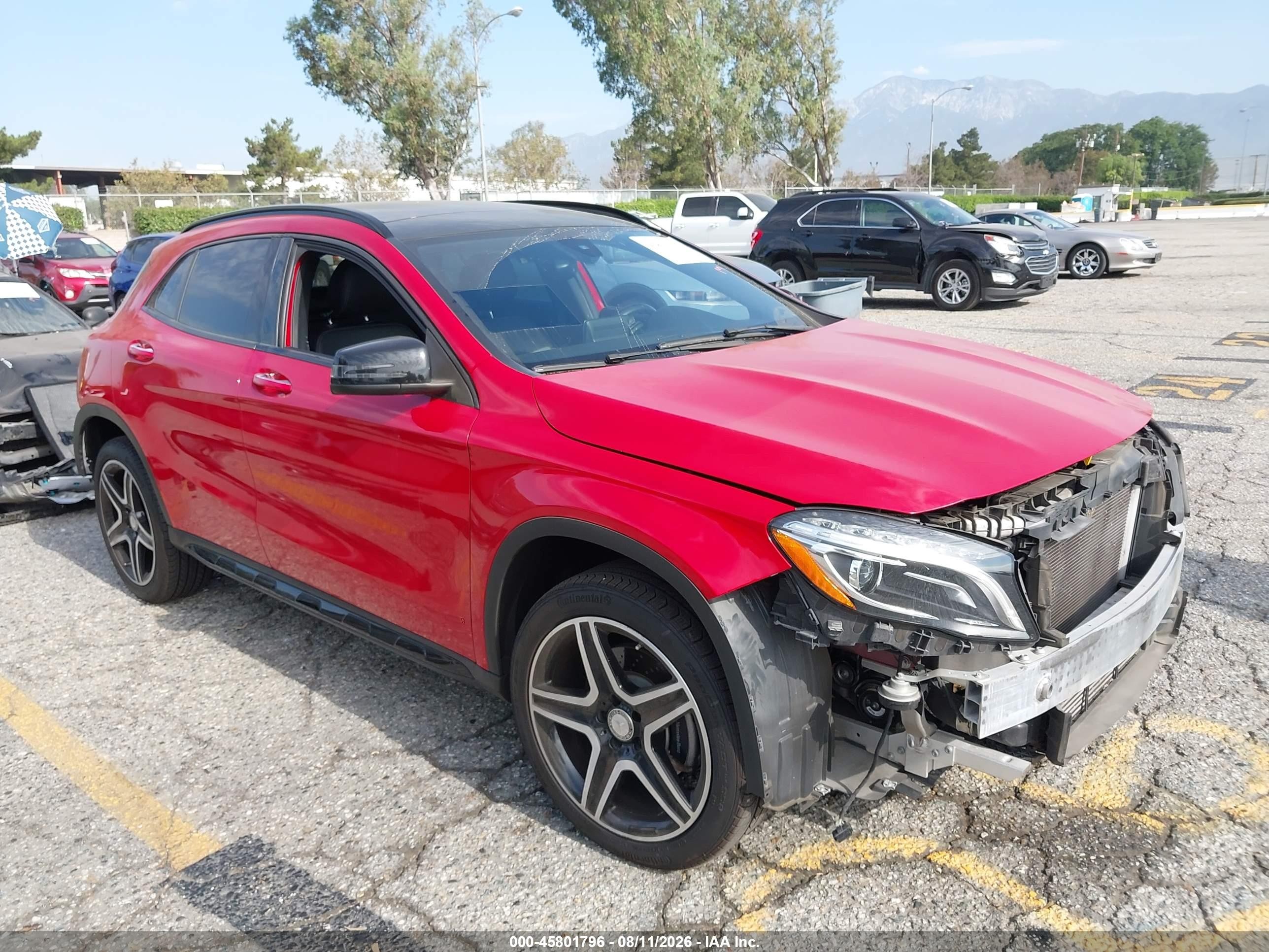 2017 Mercedes-Benz GLA 250, VIN WDCTG4GBXHJ342207 — All over