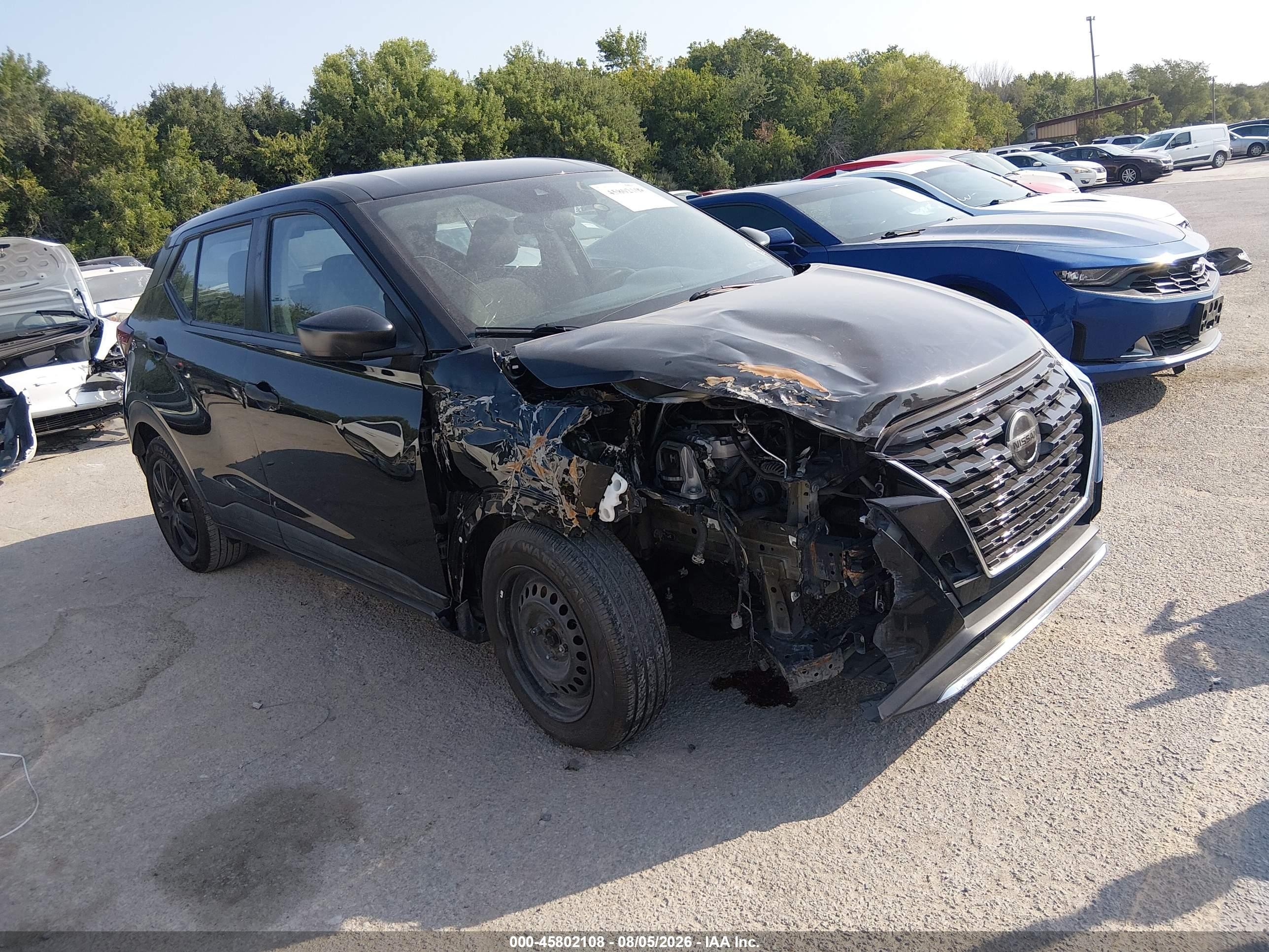 2021 Nissan Kicks S, VIN 3N1CP5BV8ML465443 — Water / flood