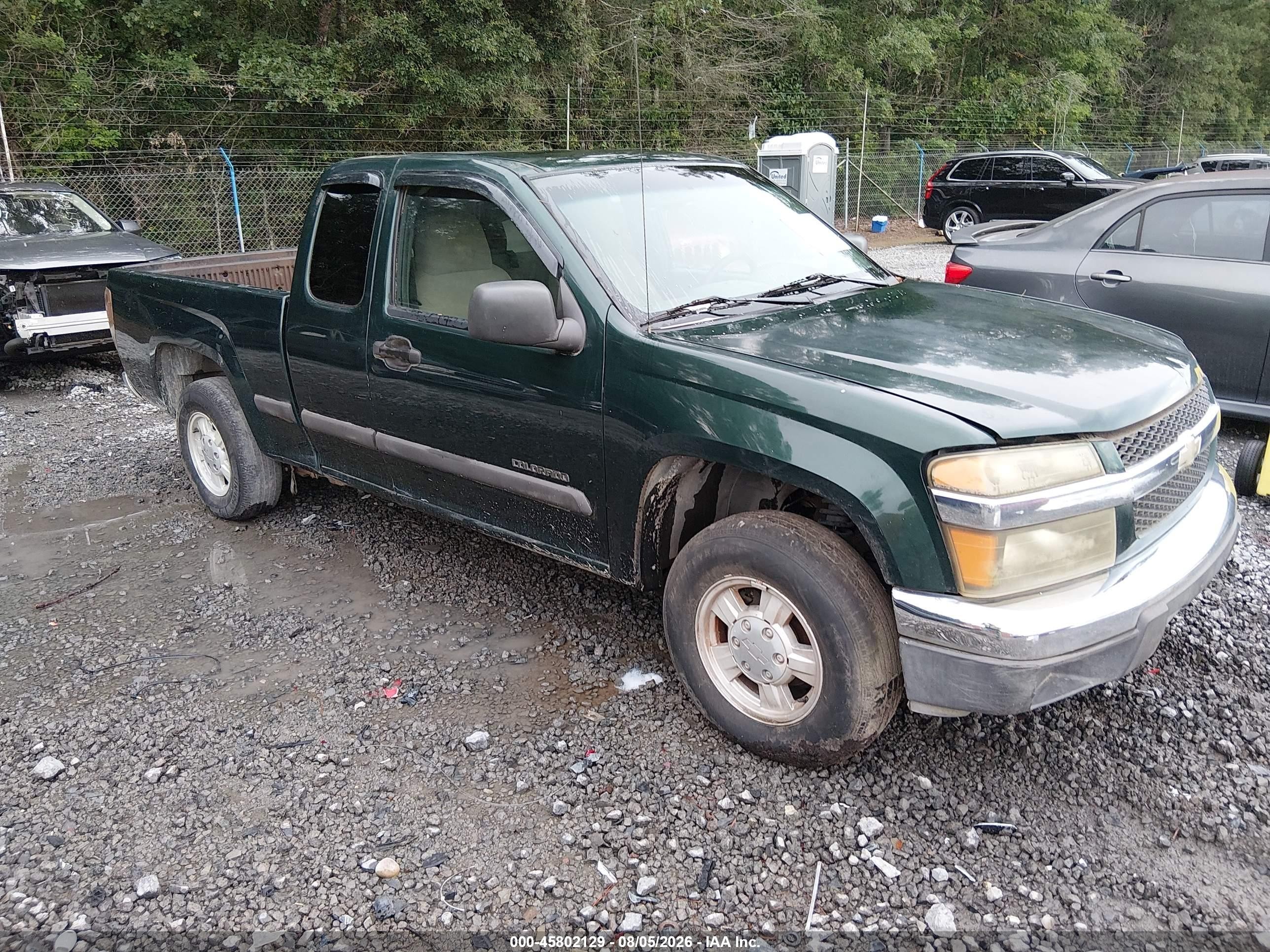 2005 Chevrolet Colorado Z85, VIN 1GCCS198058205509 — Normal wear