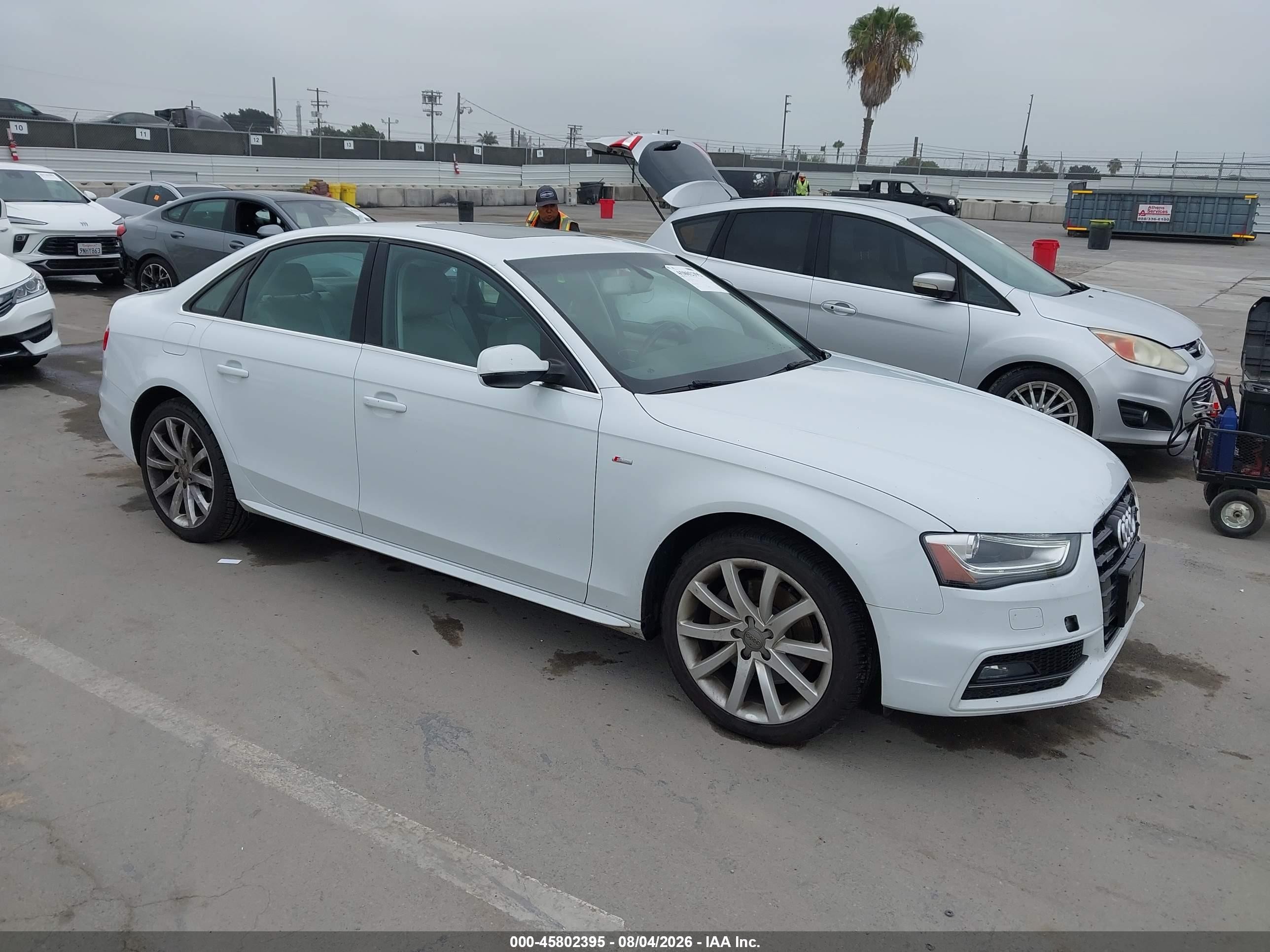 2014 Audi A4 Premium, VIN WAUBFAFLXEN034307 — Normal wear