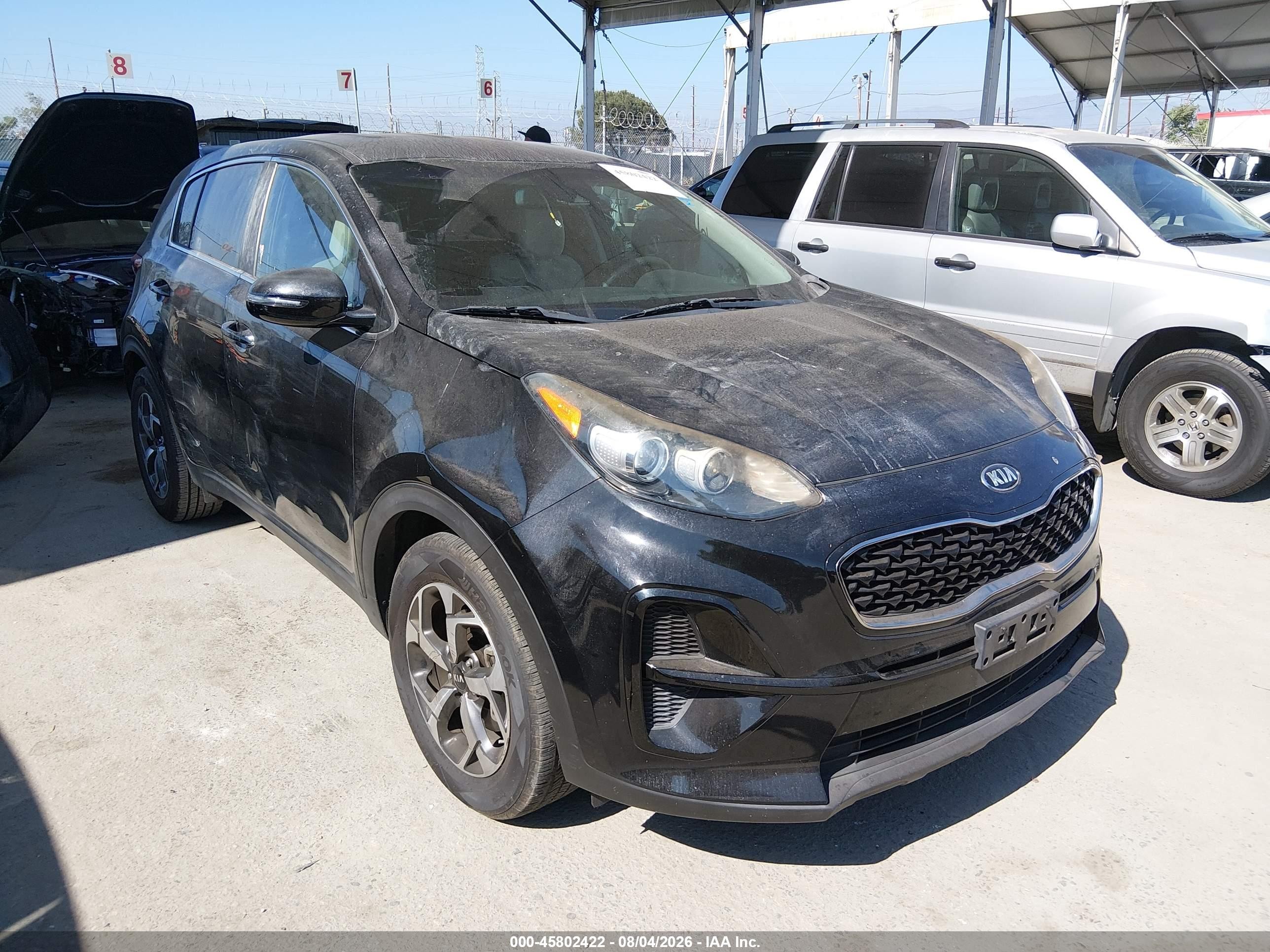 2020 Kia Sportage LX, VIN KNDPM3AC8L7693408 — Theft recovery