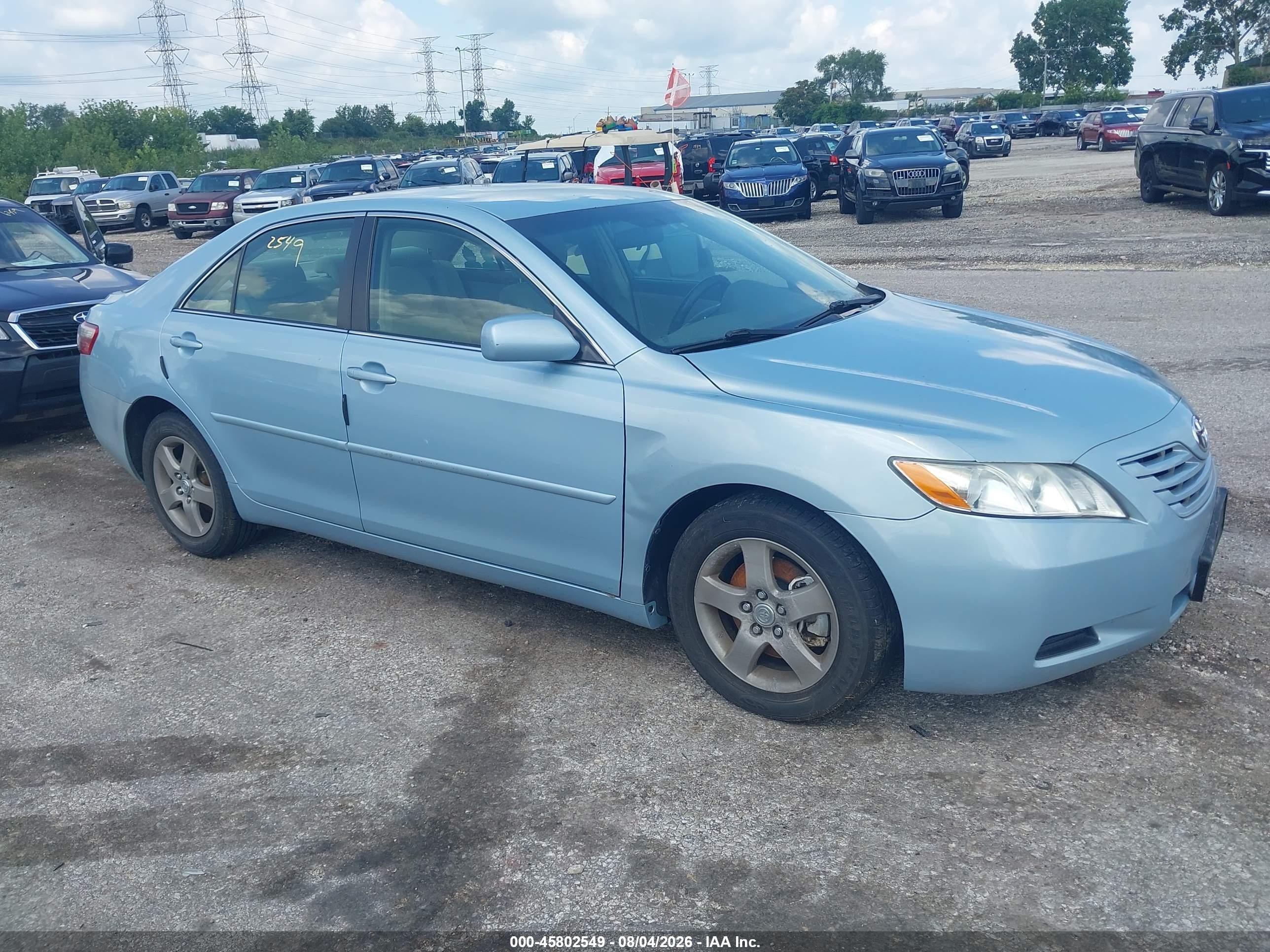 2007 Toyota Camry LE, VIN 4T1BE46K77U637847 — Normal wear