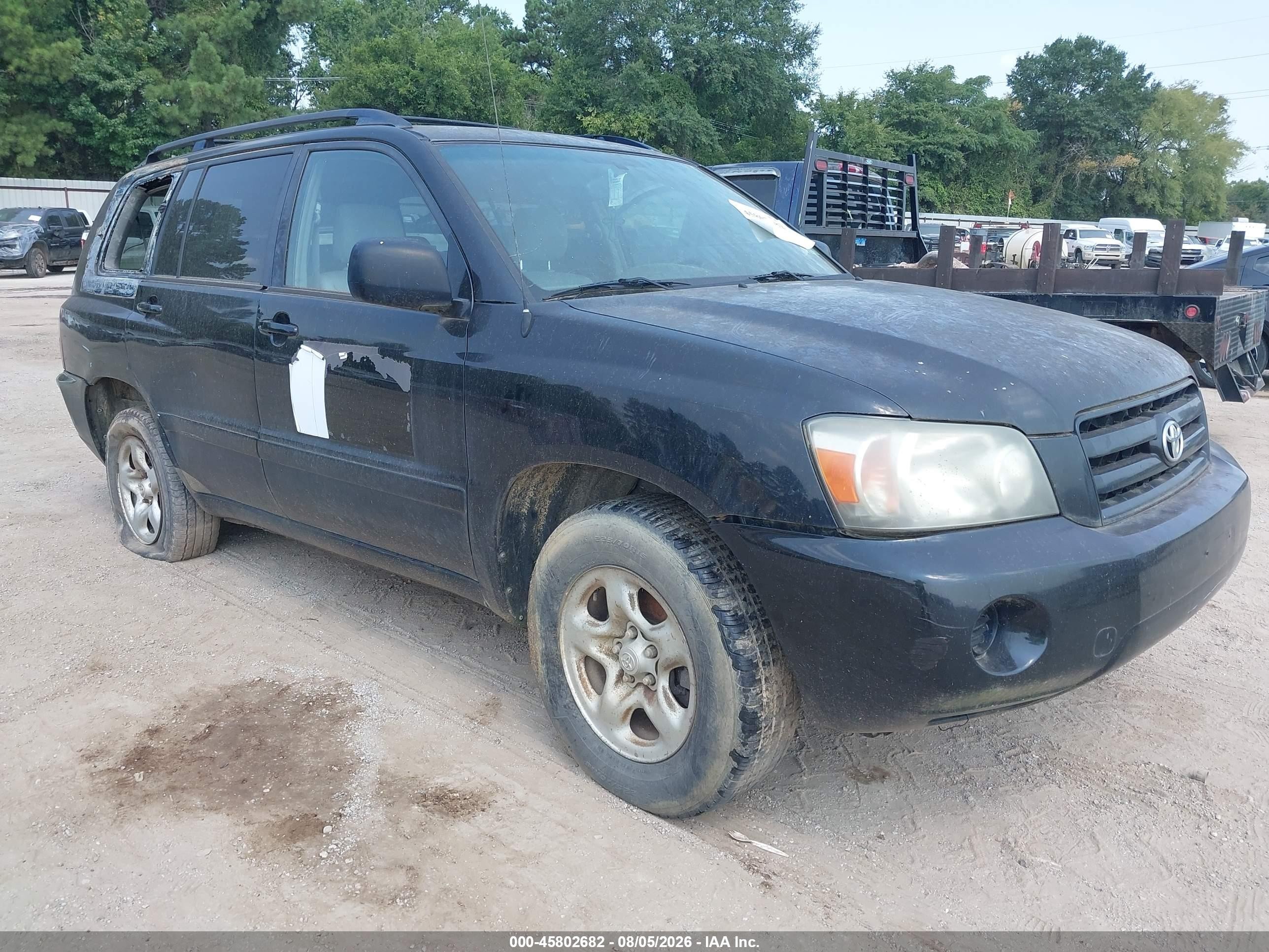 2007 Toyota Highlander Limited, VIN JTEDP21A470129168 — Обычный износ