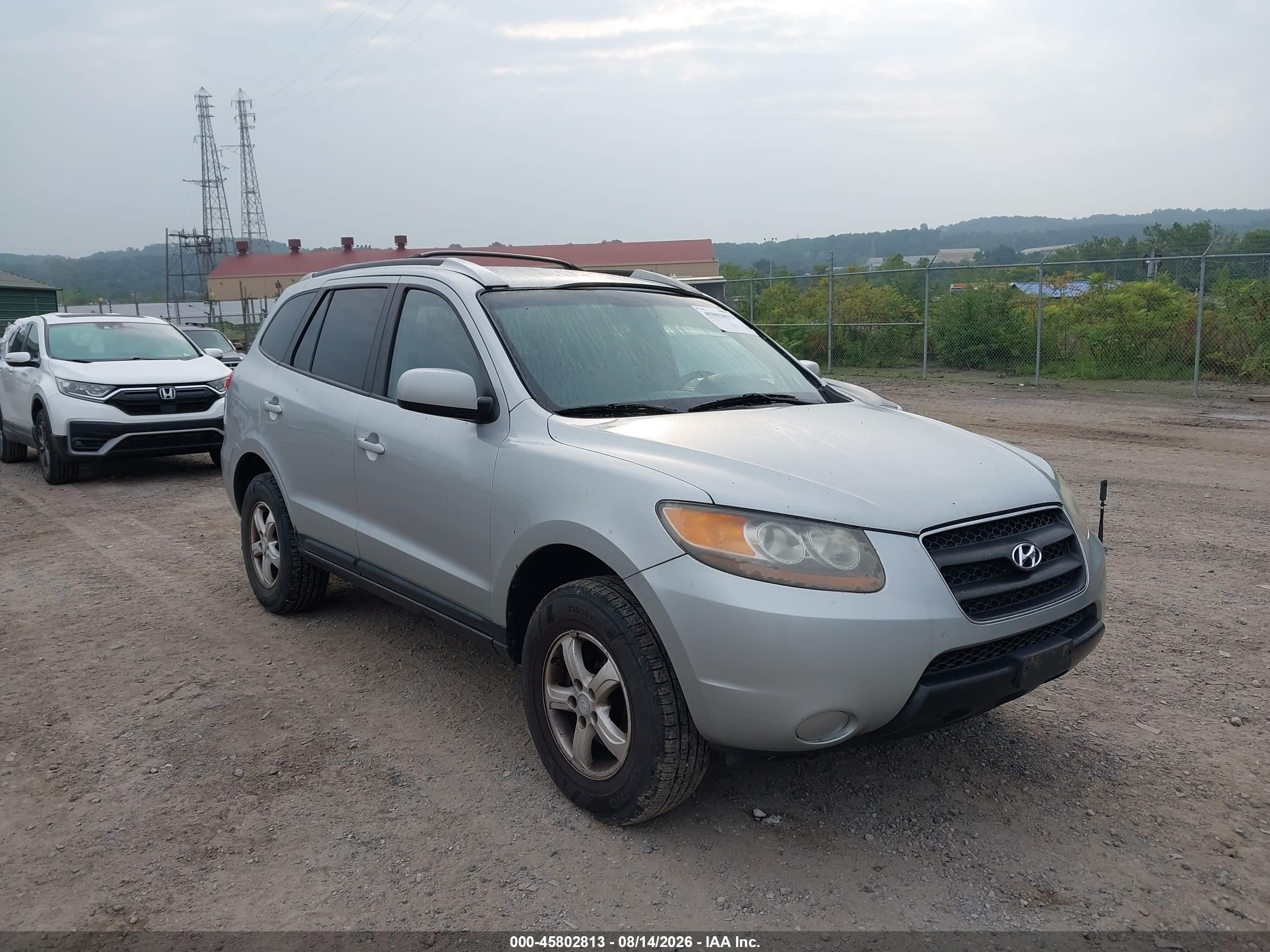 2007 Hyundai Santa Fe GLS, VIN KM8SG73D67U142217 — Обычный износ