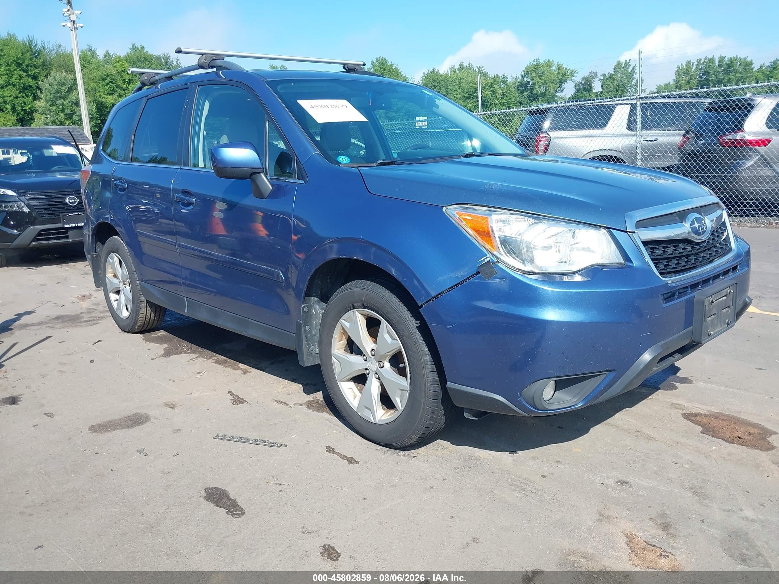 2016 Subaru Forester Limited, VIN JF2SJAHC0GH437357 — Обычный износ