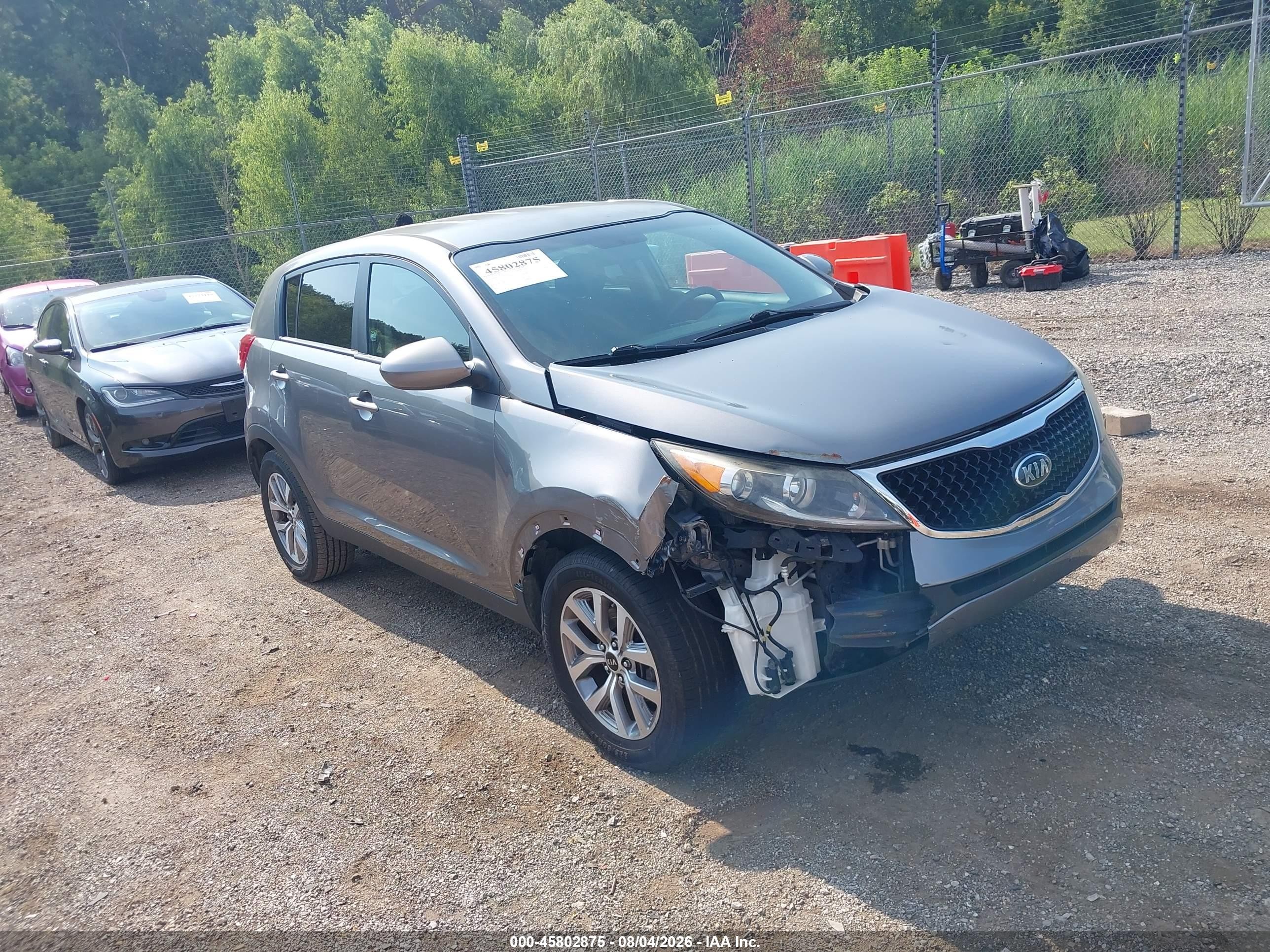 2016 Kia Sportage LX, VIN KNDPB3AC1G7819670 — Normal wear