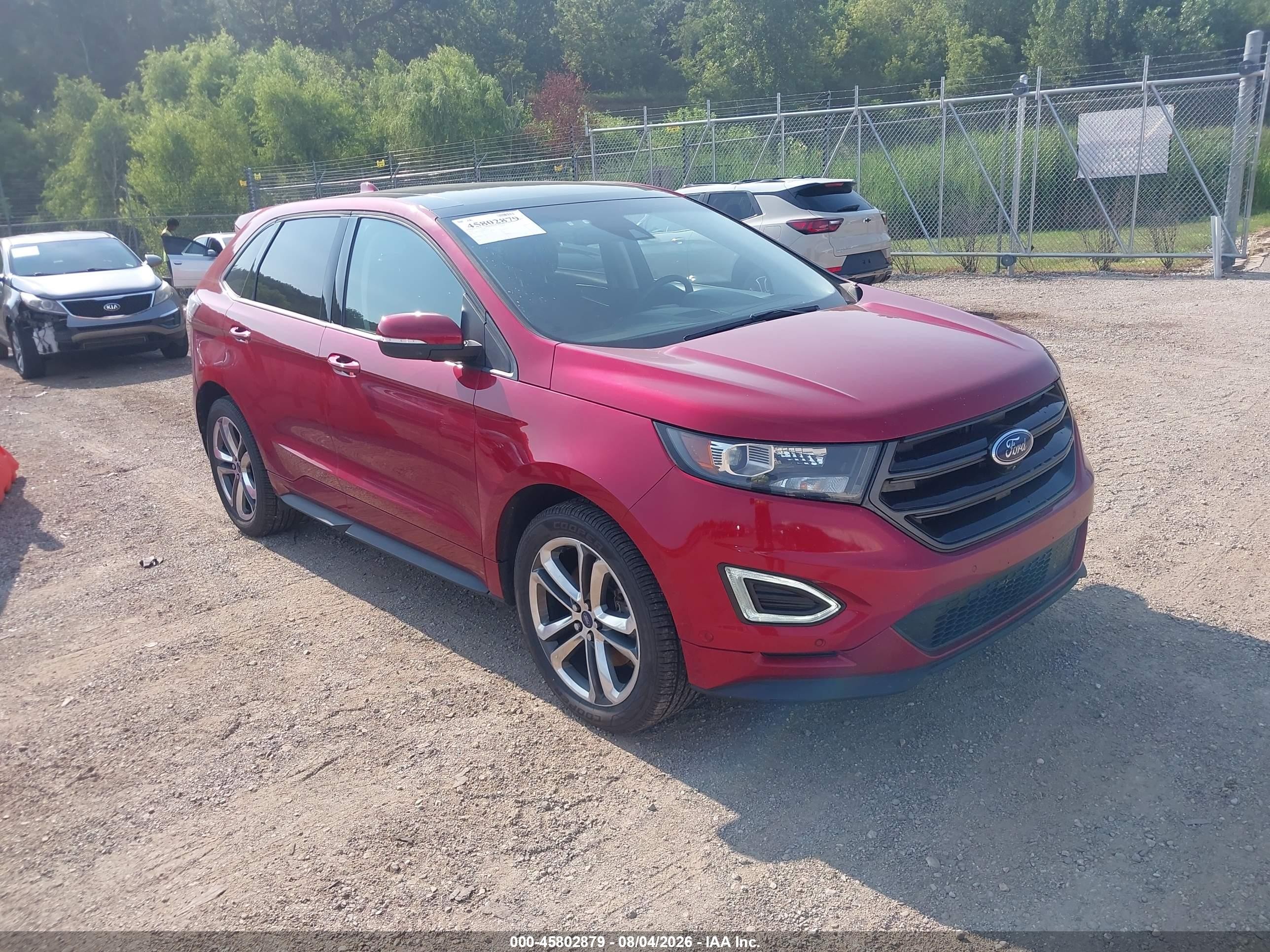 2016 Ford Edge Sport, VIN 2FMPK4AP2GBB09740 — Normal wear