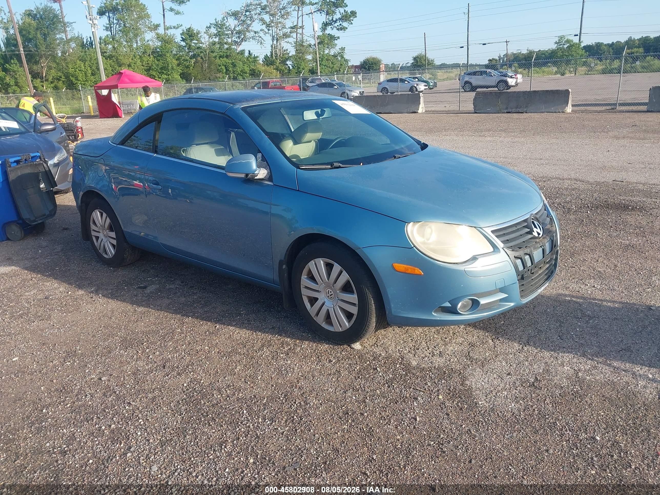 2008 Volkswagen Eos Turbo, VIN WVWBA71F38V002860 — Normal wear