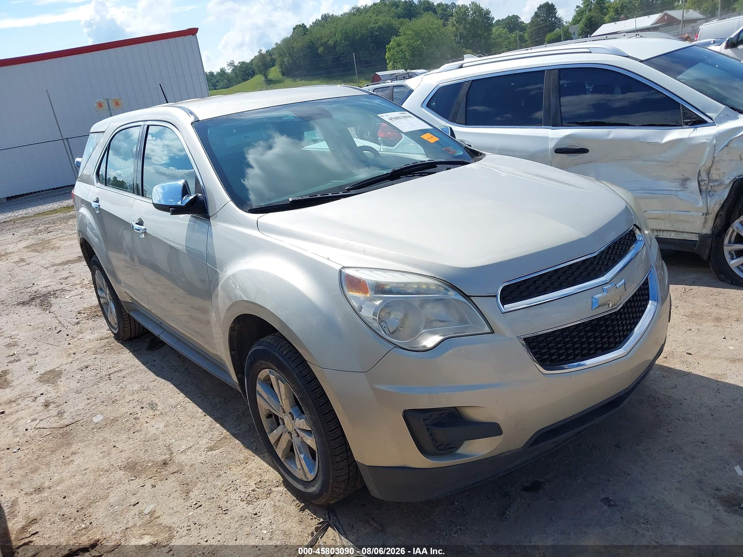 2015 Chevrolet Equinox LS, VIN 2GNFLEEK8F6369673 — Обычный износ