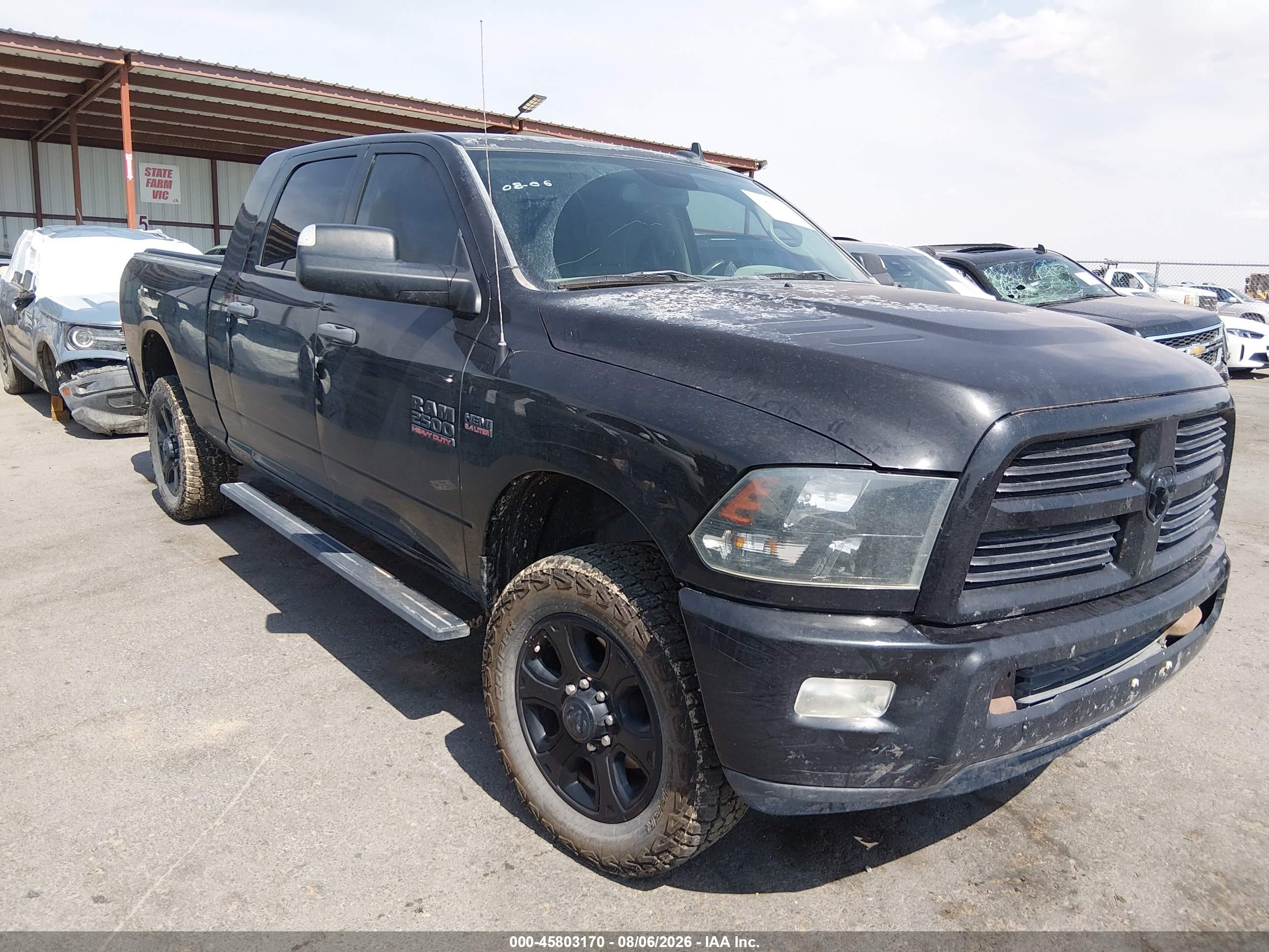 2016 Ram 2500 Lone Star, VIN 3C6UR5MJ0GG236930 — Not stated