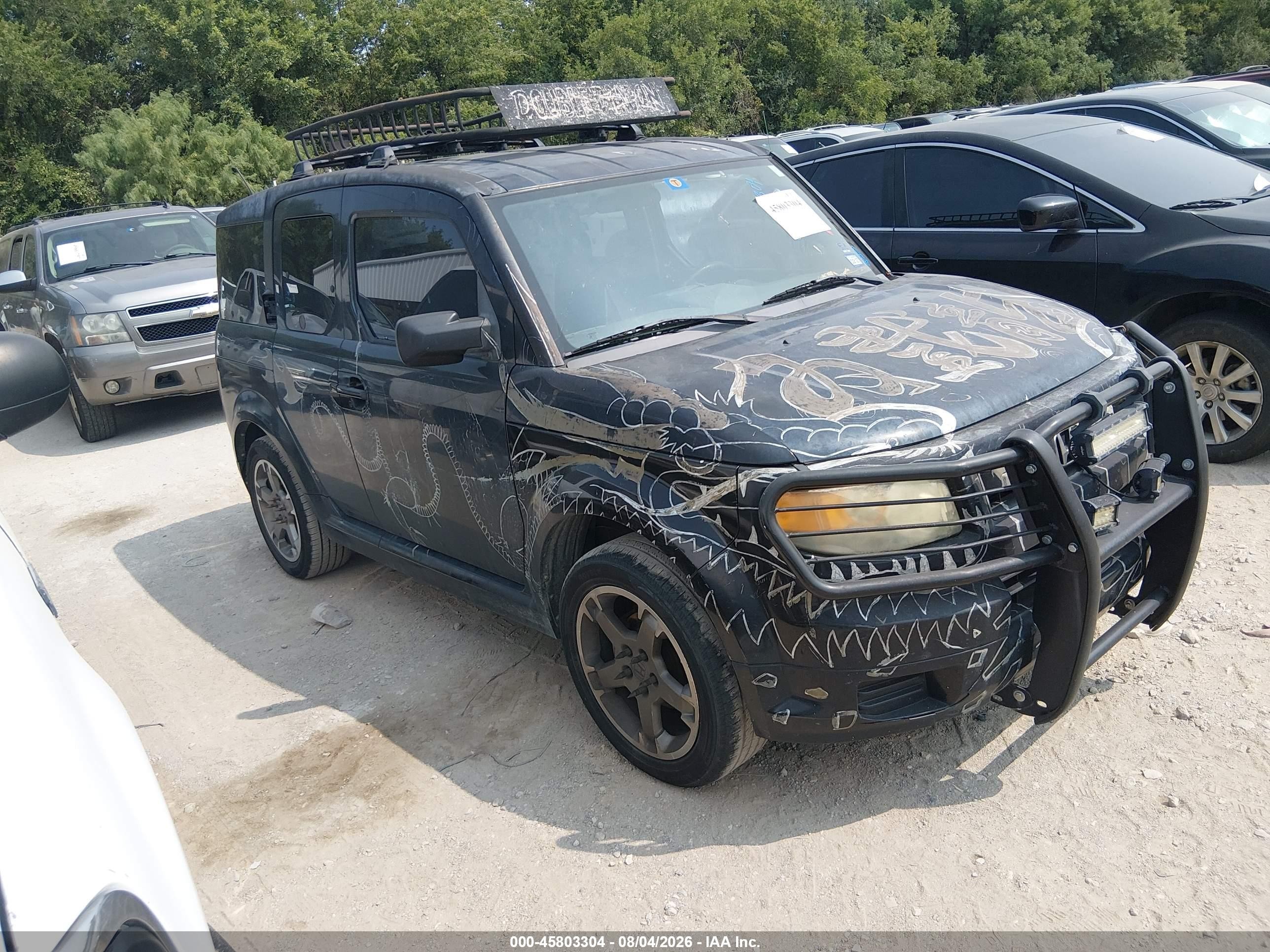 2008 Honda Element SC, VIN 5J6YH18958L006062 — Normal wear