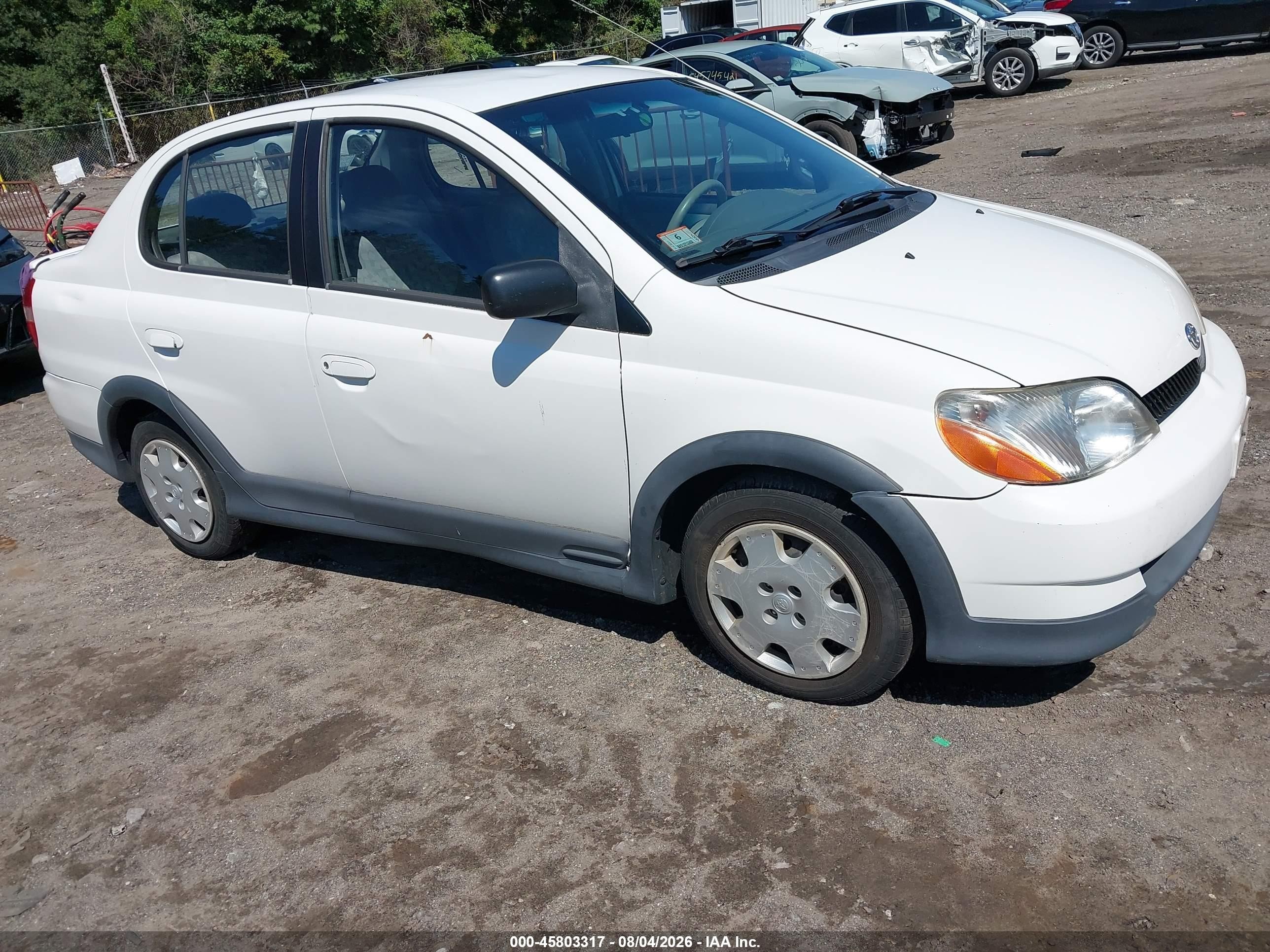 2001 Toyota ECHO, VIN JTDBT123810171366 — Normal wear
