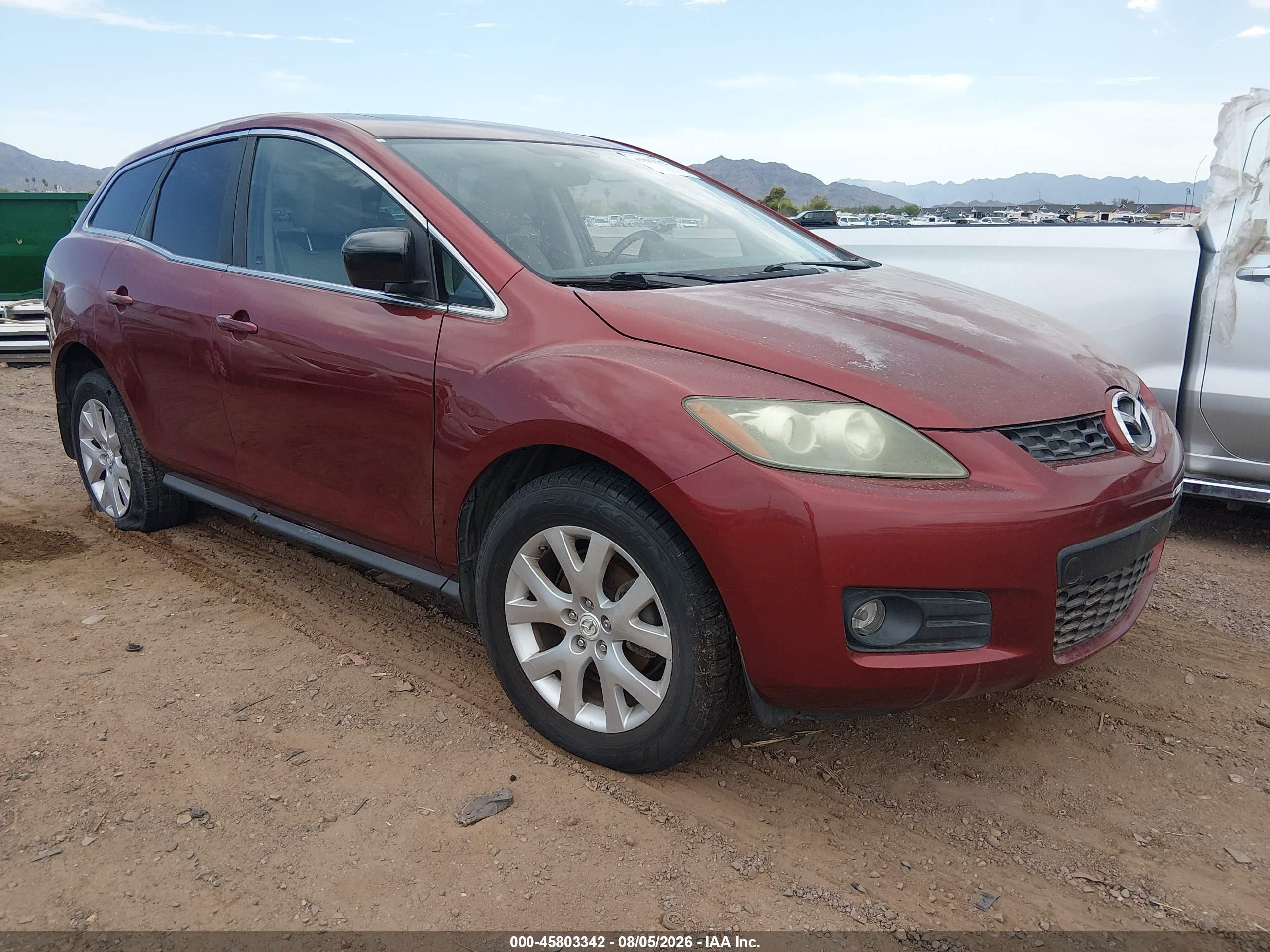 2007 Mazda CX-7 Sport, VIN JM3ER29L870133725 — Normal wear
