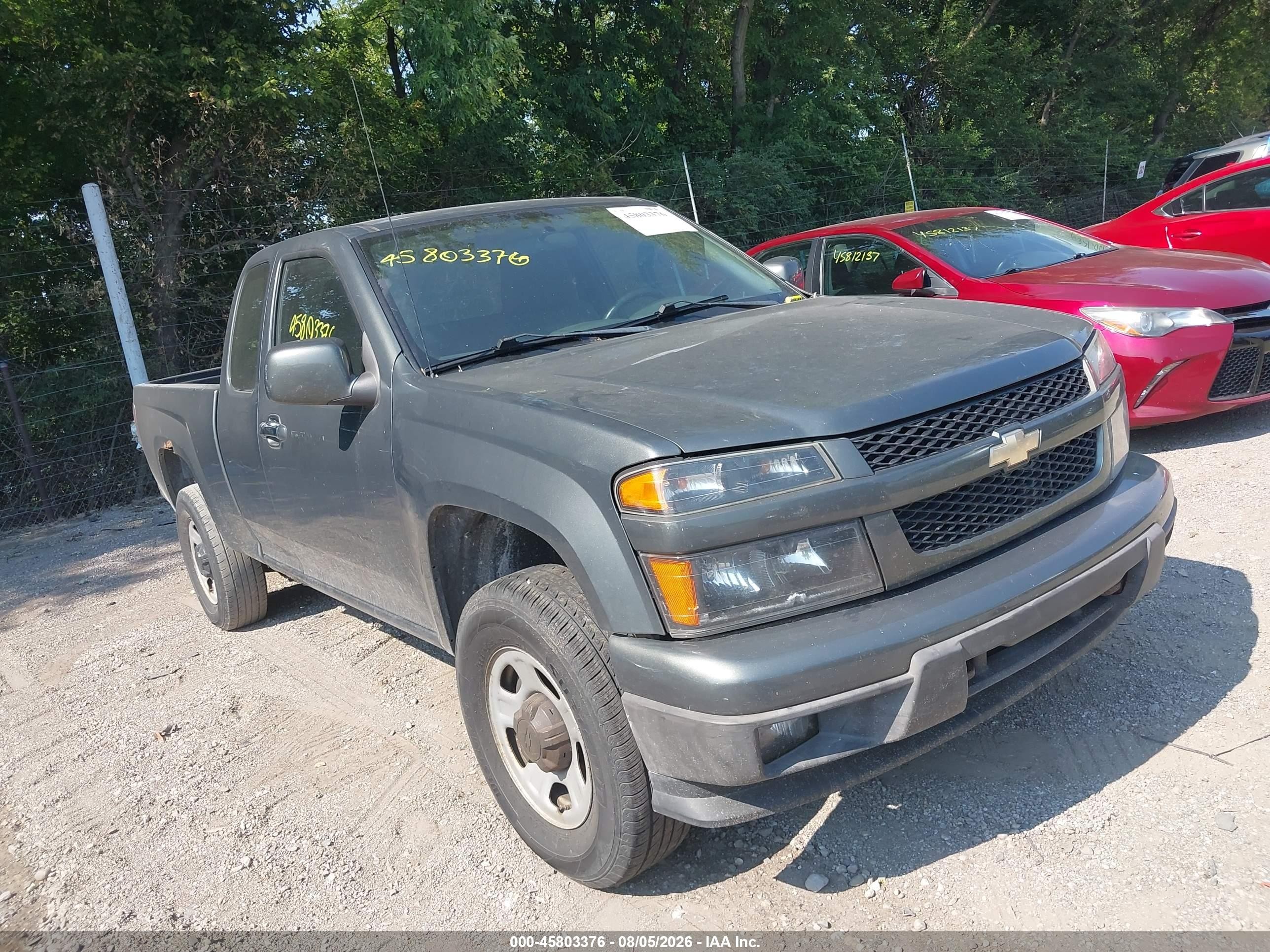 2011 Chevrolet Colorado Work Truck, VIN 1GCJTBFE9B8132009 — Обычный износ