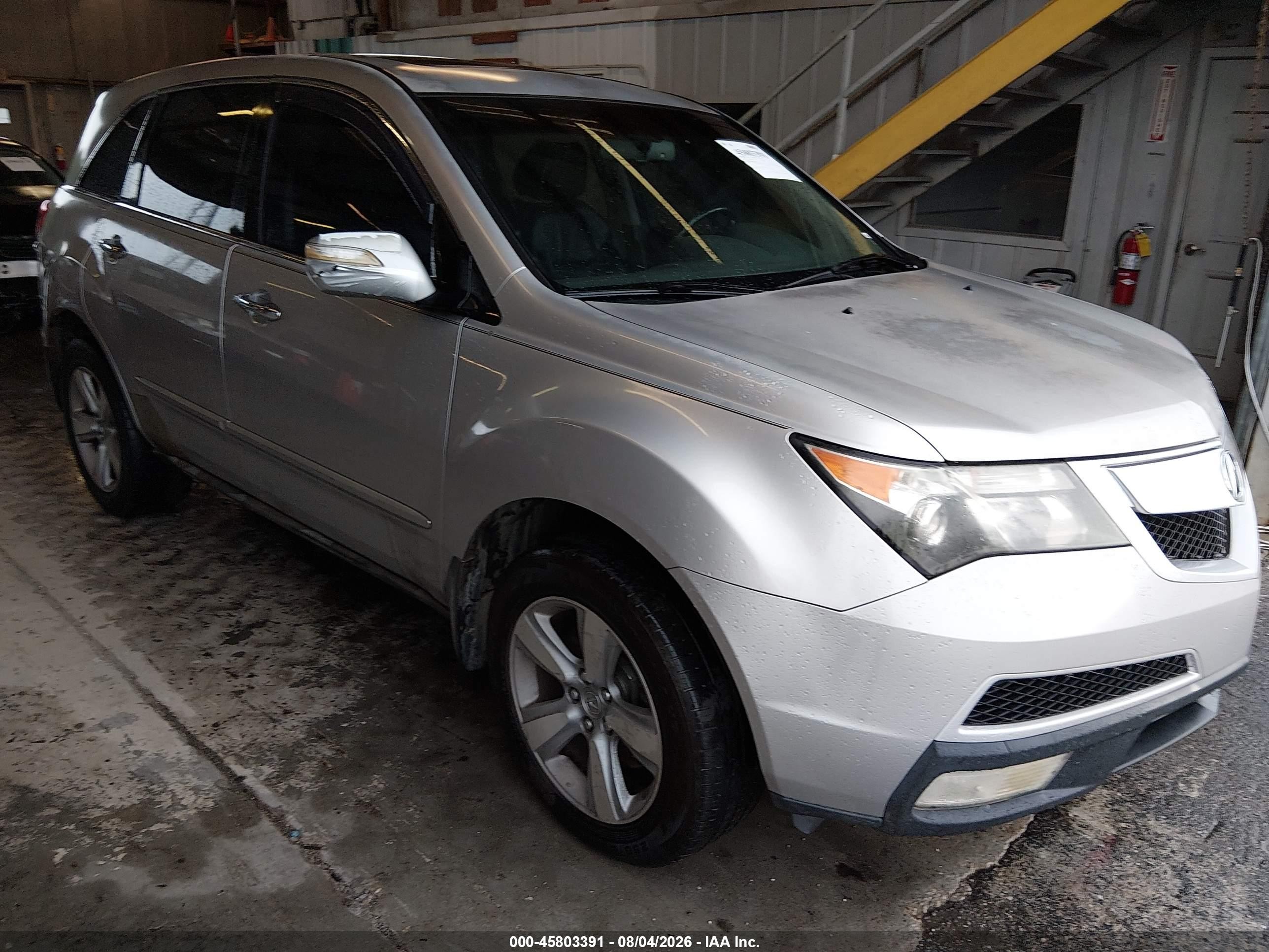 2011 Acura MDX Technology, VIN 2HNYD2H60BH522065 — Normal wear
