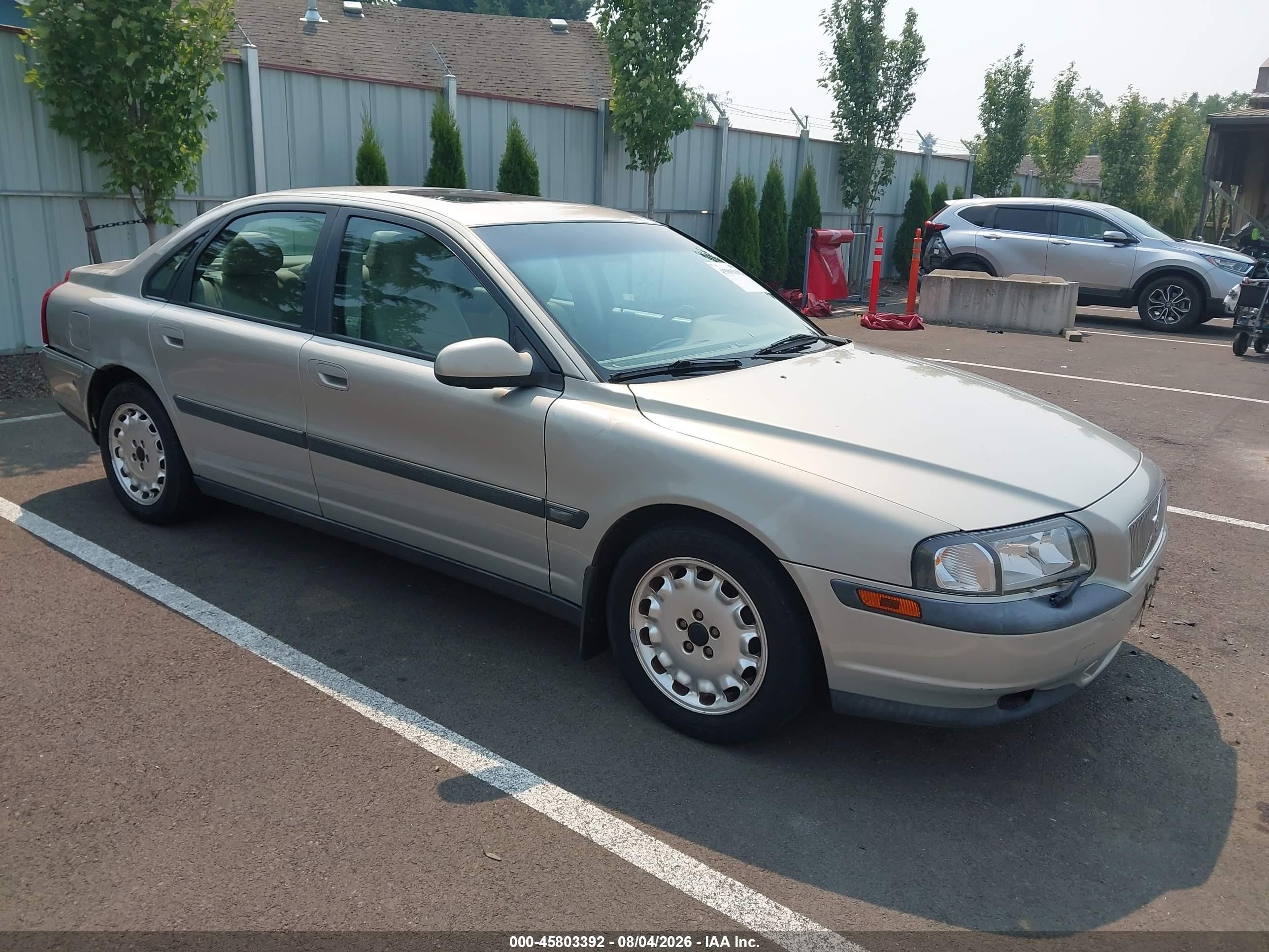 1999 Volvo S80, VIN YV1TS97D7X1022726 — Normal wear