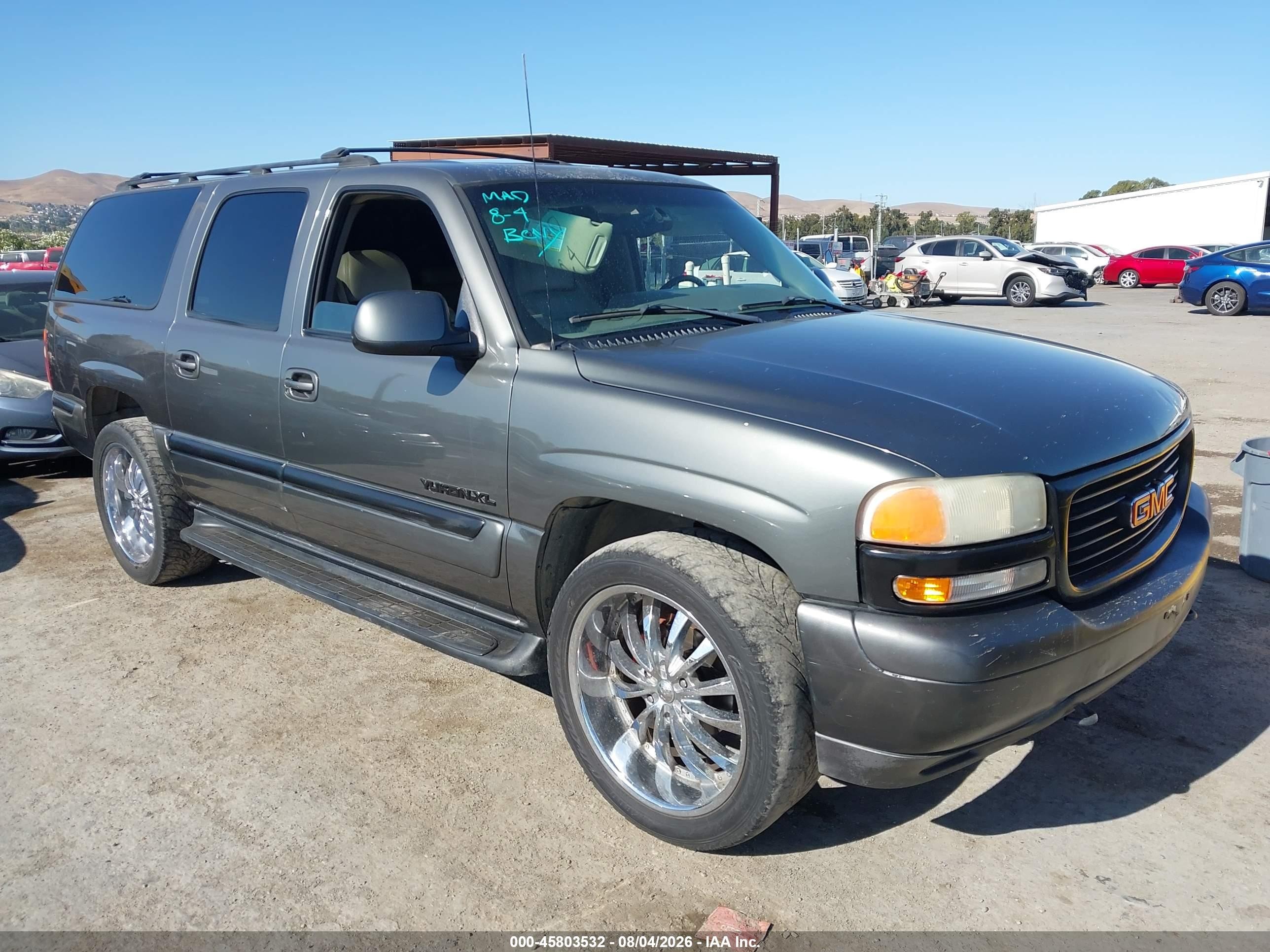 2001 GMC Yukon XL SLT, VIN 3GKFK16TX1G262766 — Обычный износ