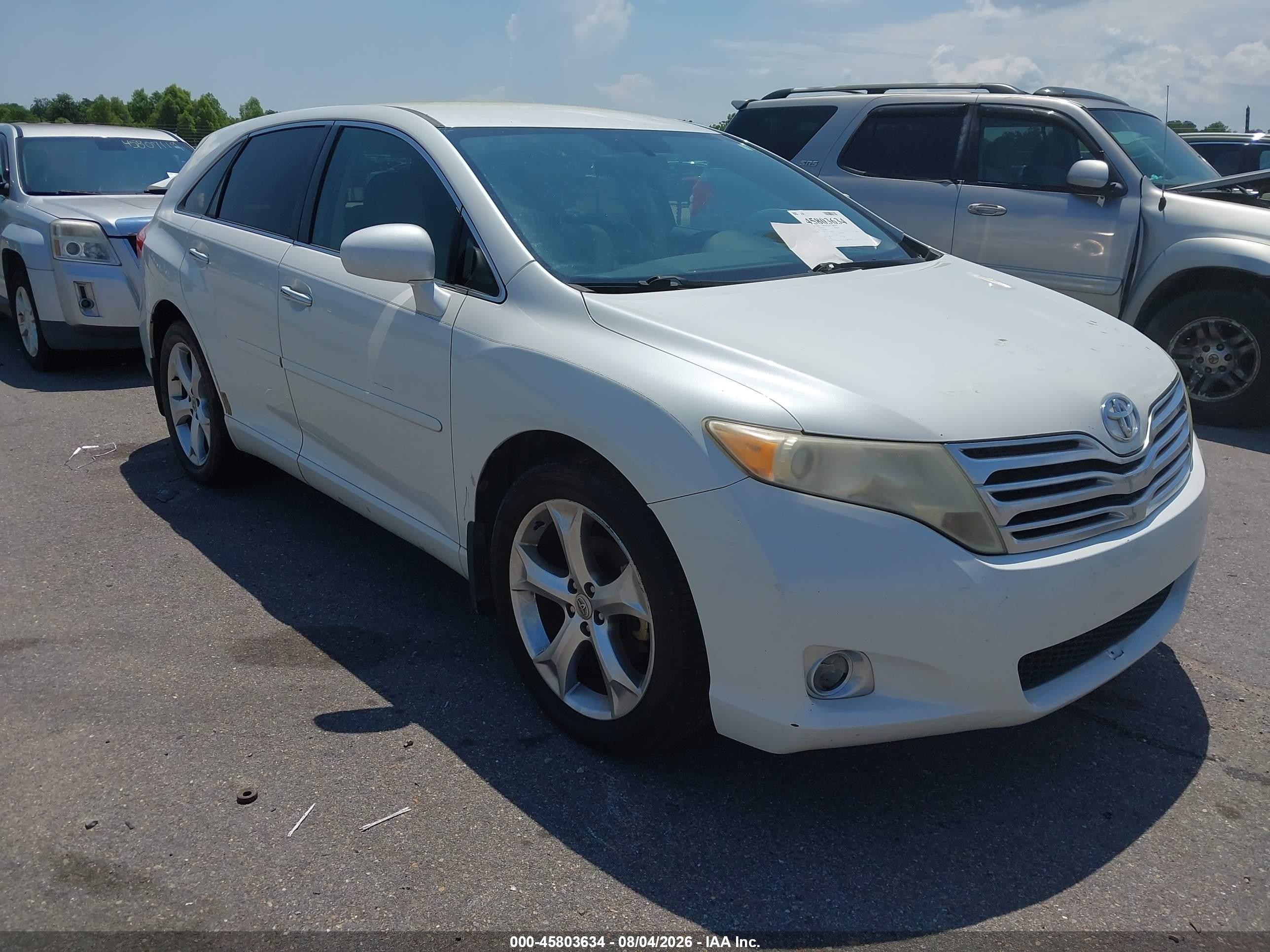 2009 Toyota Venza, VIN 4T3ZK11A49U001935 — Перед