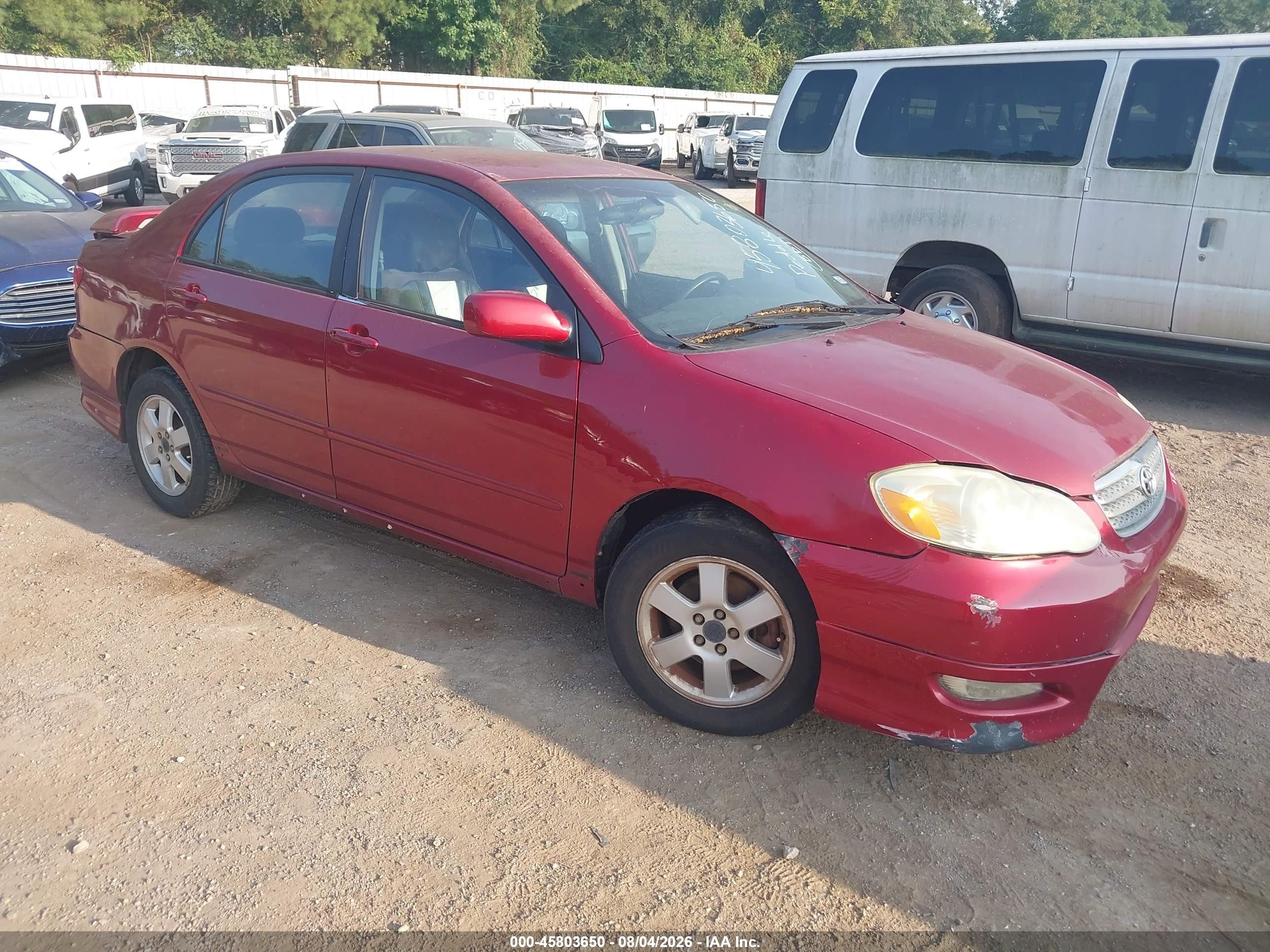 2004 Toyota Corolla LE, VIN 1NXBR32E74Z235479 — Normal wear
