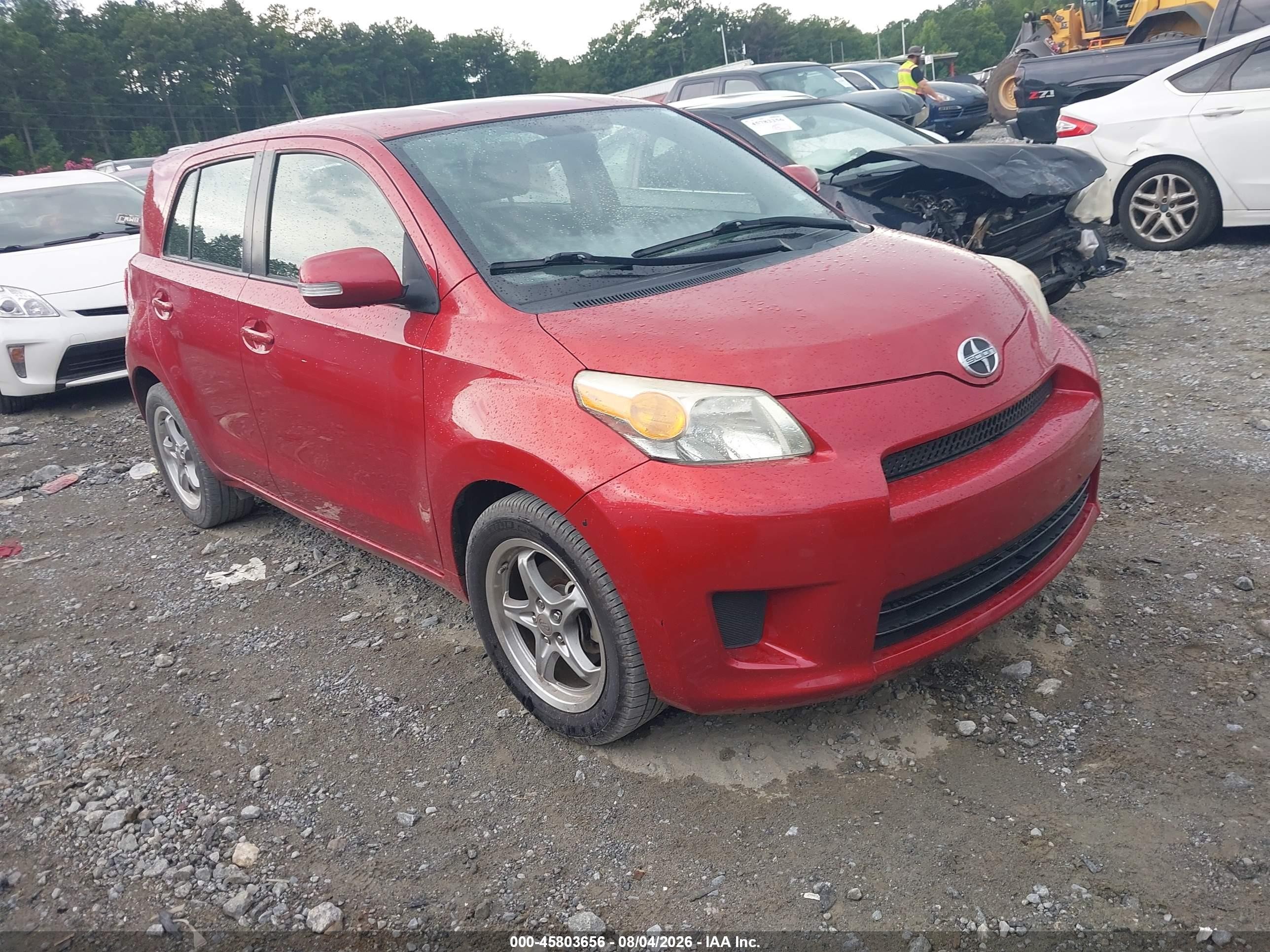 2008 Scion xD, VIN JTKKU10478J027376 — Обычный износ