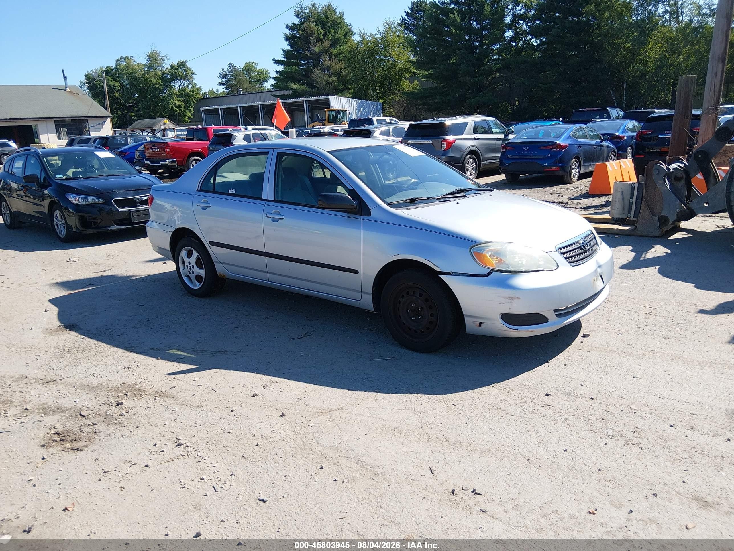 2008 Toyota Corolla CE, VIN 1NXBR32E68Z040334 — Normal wear