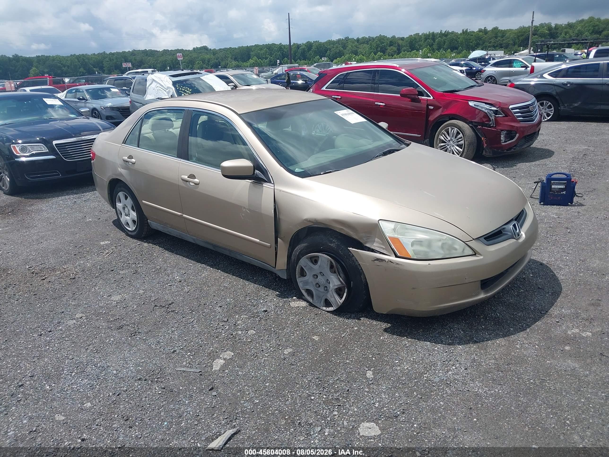 2005 Honda Accord LX, VIN 1HGCM56425A172767 — Front end