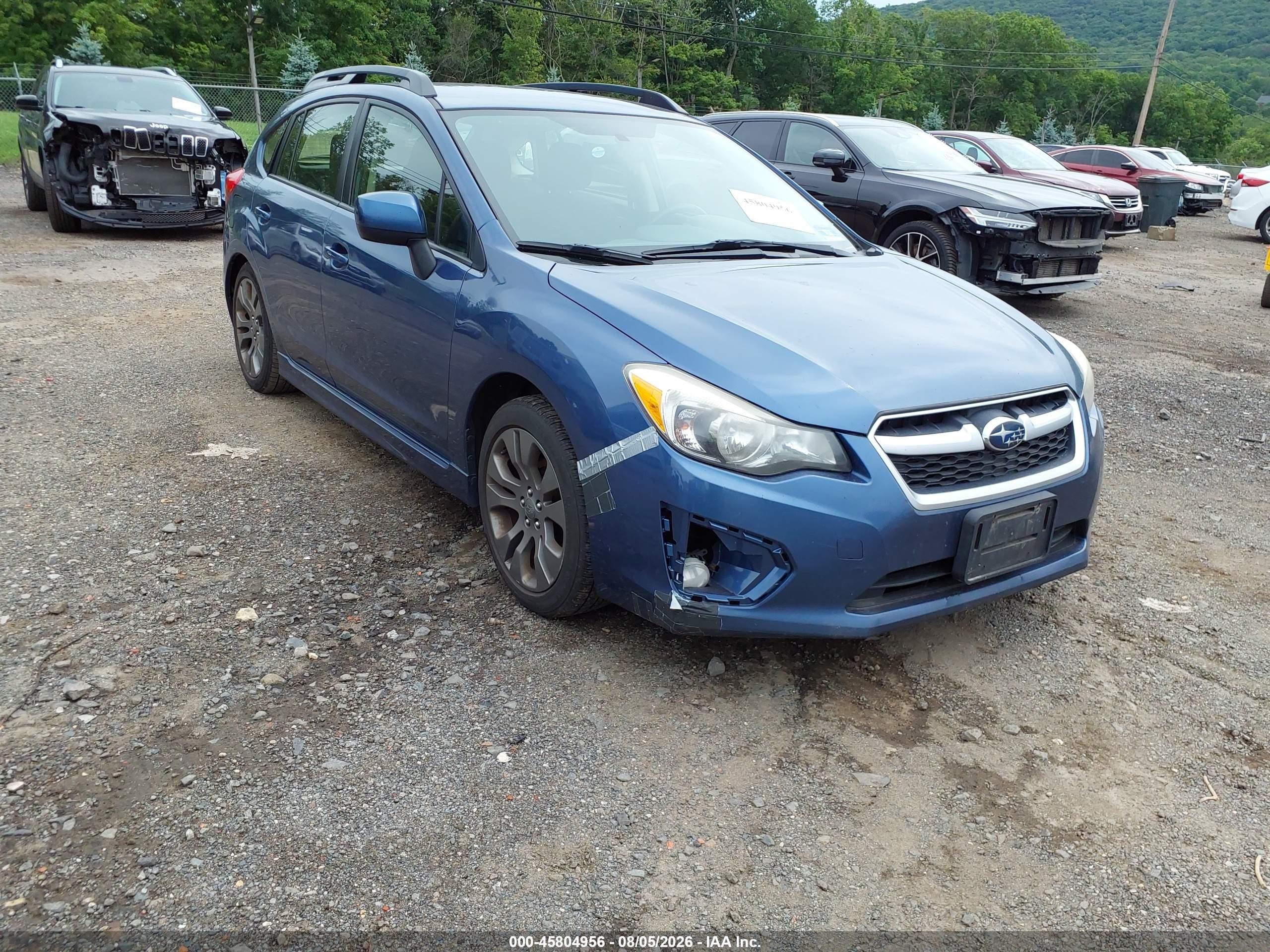 2013 Subaru Impreza Special Sports Premium, VIN JF1GPAL69DH206155 — Front end