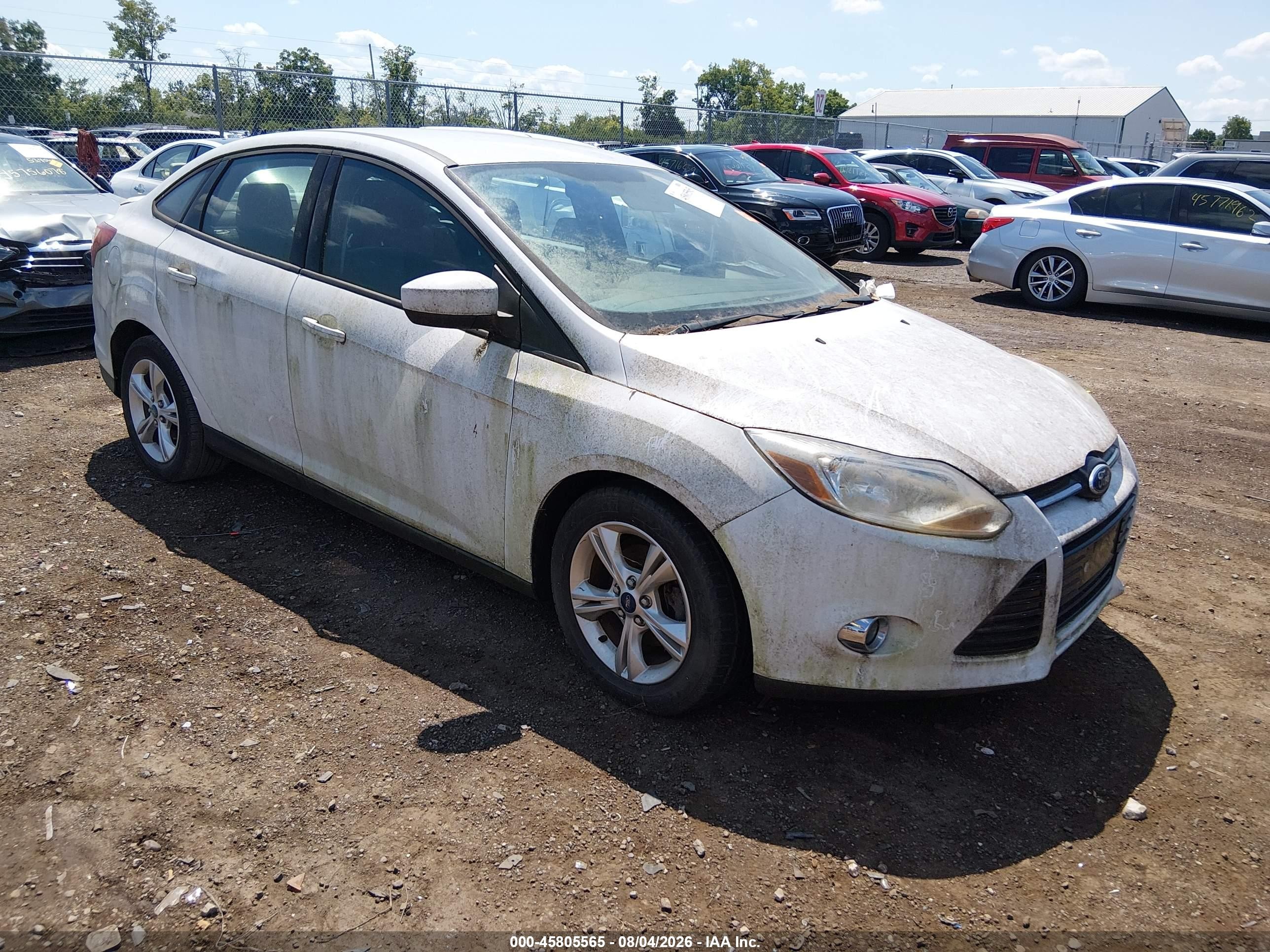 2012 Ford Focus SE, VIN 1FAHP3F29CL255540 — Normal wear