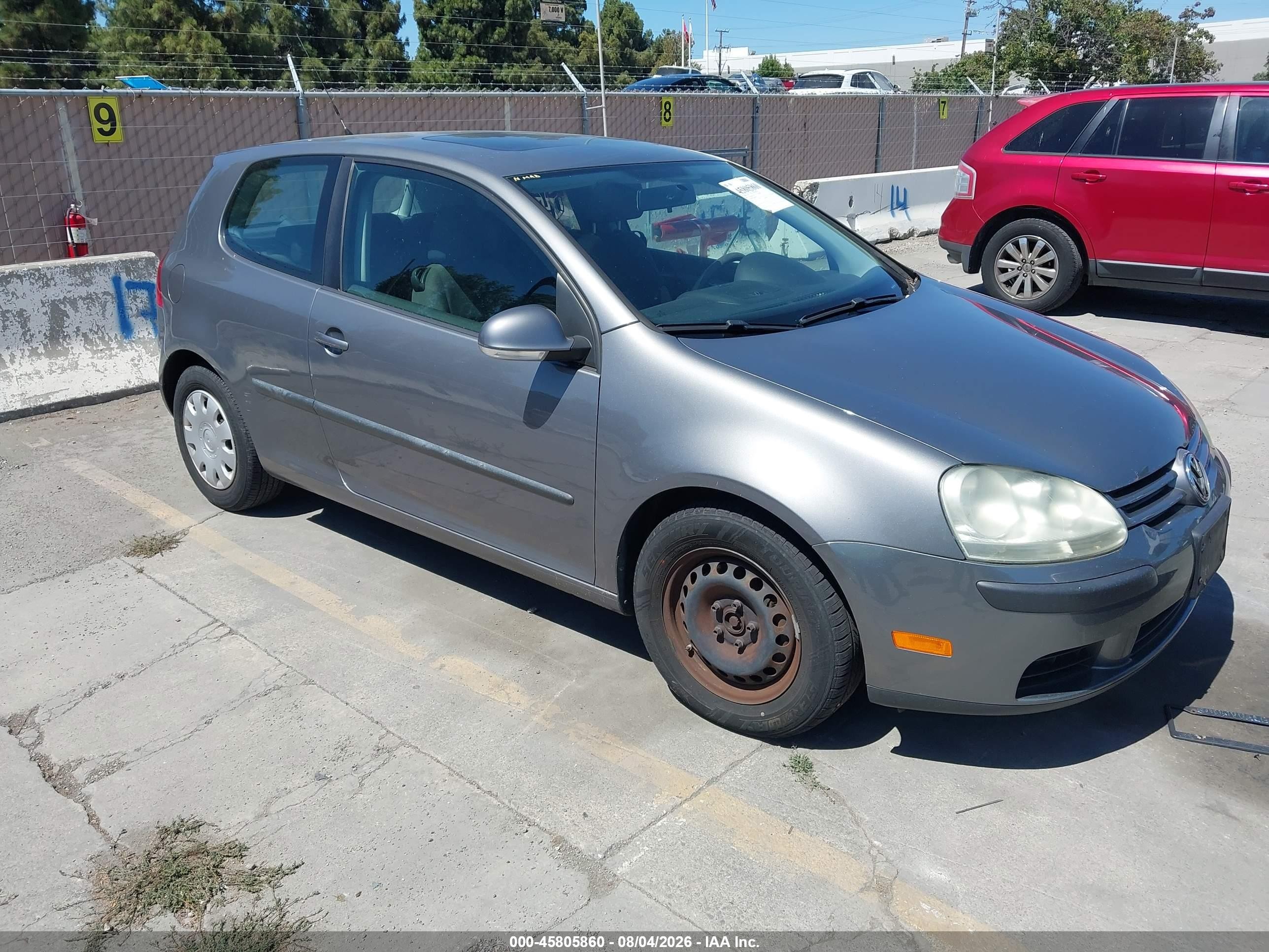 2009 Volkswagen Rabbit S, VIN WVWBB71K59W088825 — Обычный износ