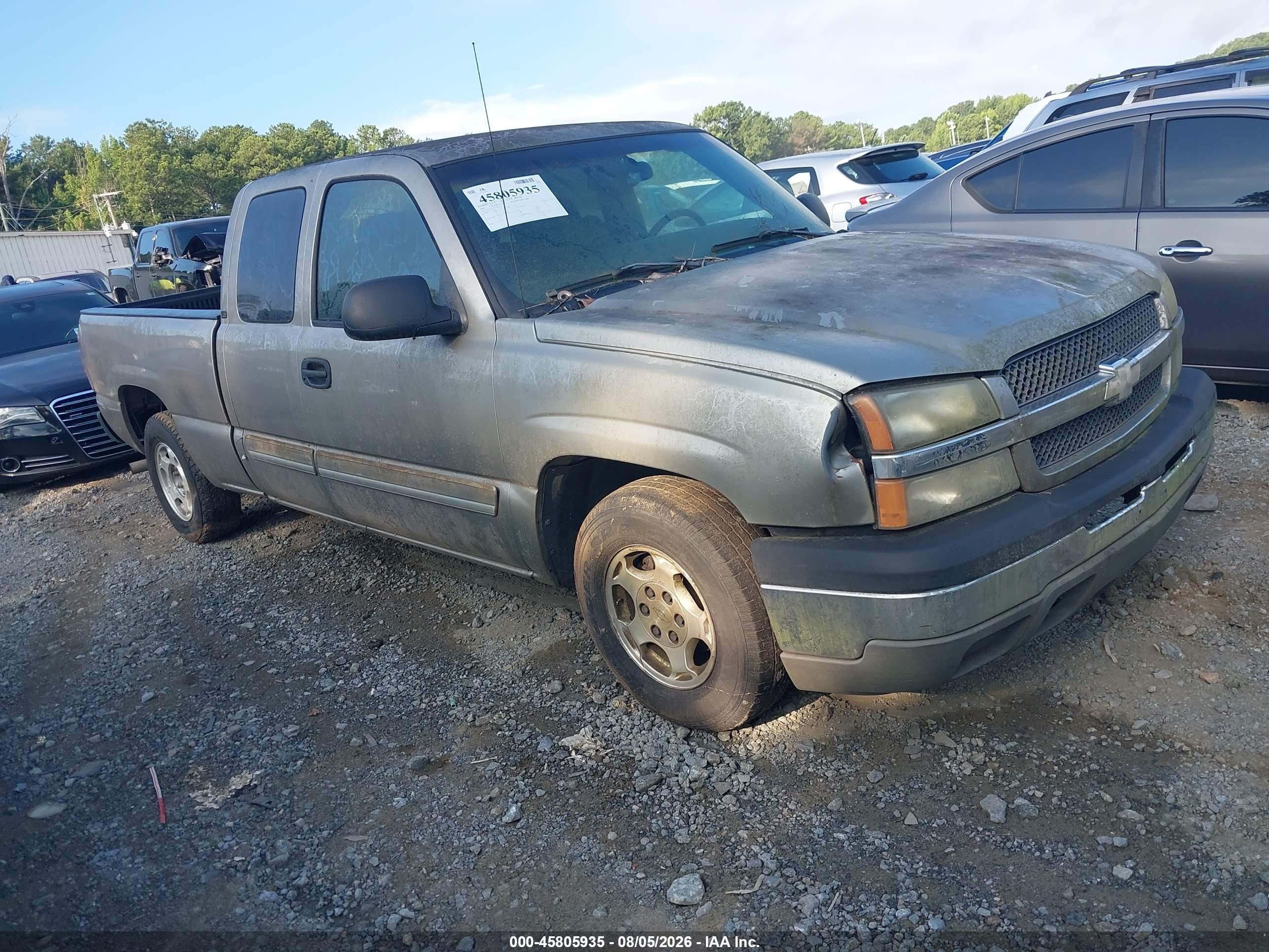 2003 Chevrolet Silverado 1500 LS, VIN 2GCEC19V731215417 — Обычный износ
