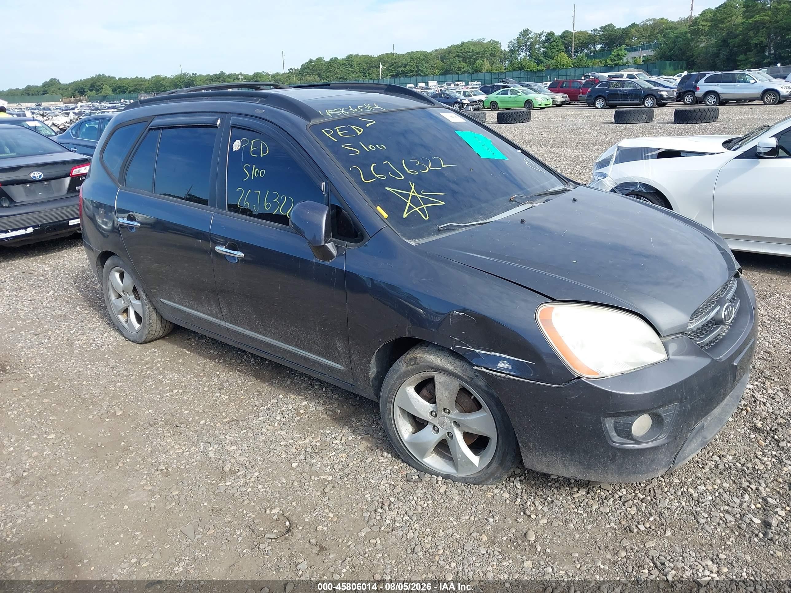 2008 Kia Rondo EX, VIN KNAFG526987154419 — По всему кузову