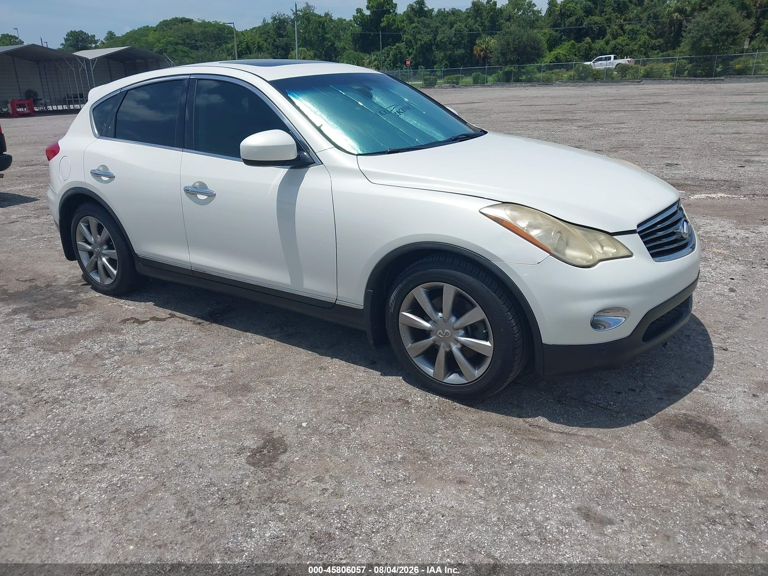 2008 Infiniti EX Journey, VIN JNKAJ09EX8M301717 — Normal wear