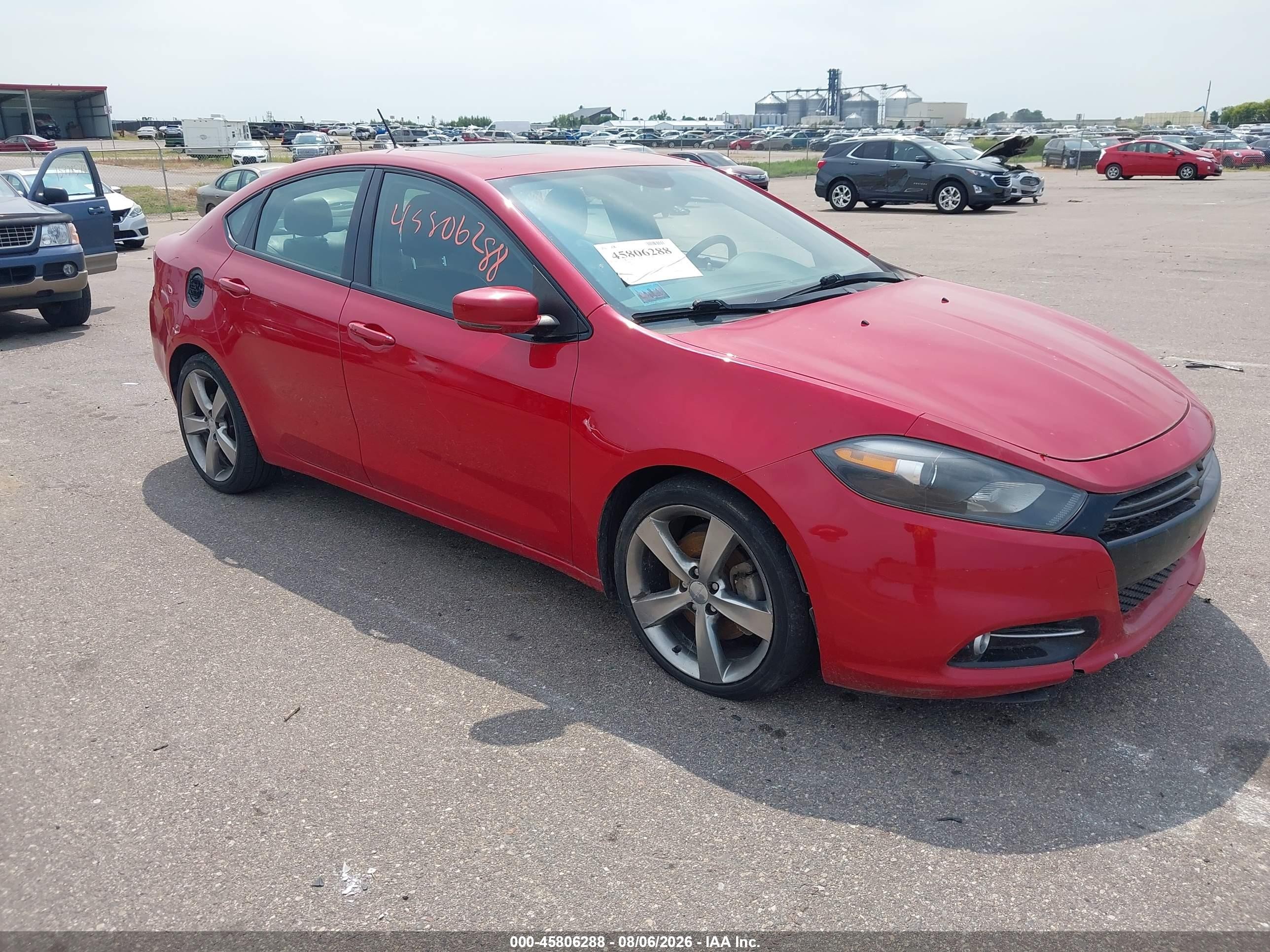2014 Dodge Dart GT, VIN 1C3CDFEB9ED677518 — Normal wear