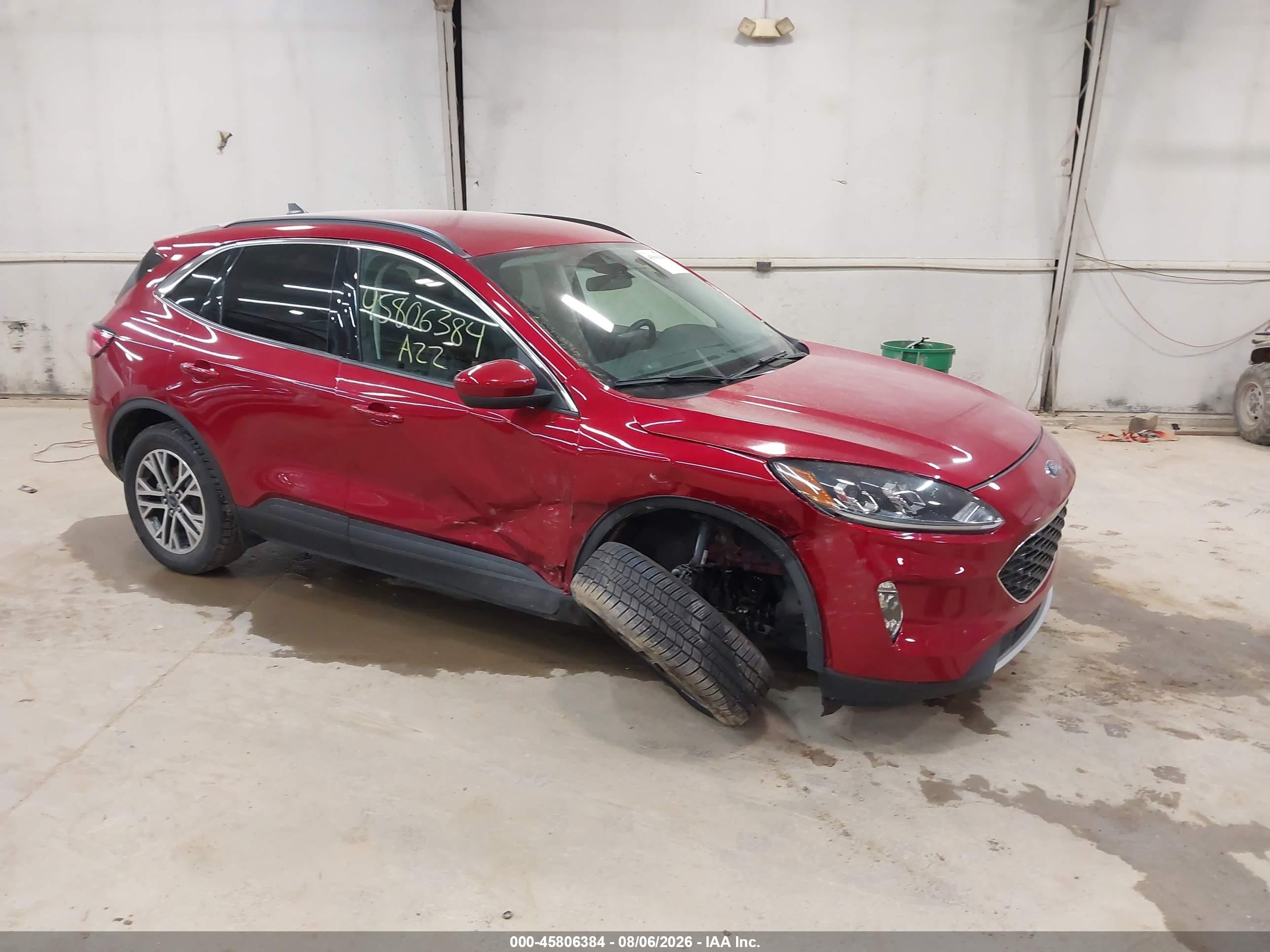 2022 Ford Escape SEL, VIN 1FMCU9H62NUA89225 — Front end