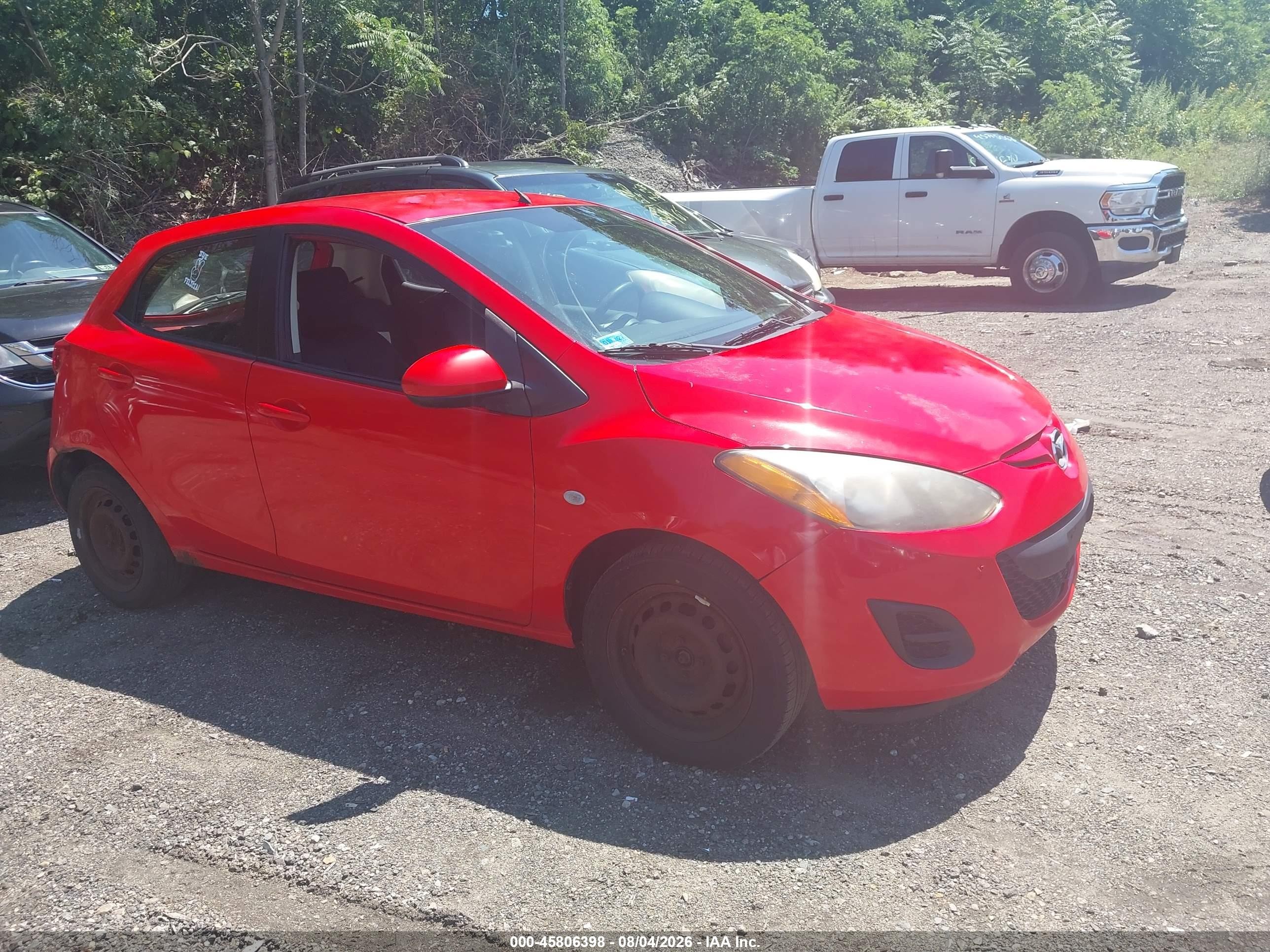 2012 Mazda 2 Sport, VIN JM1DE1KZ0C0133219 — Normal wear