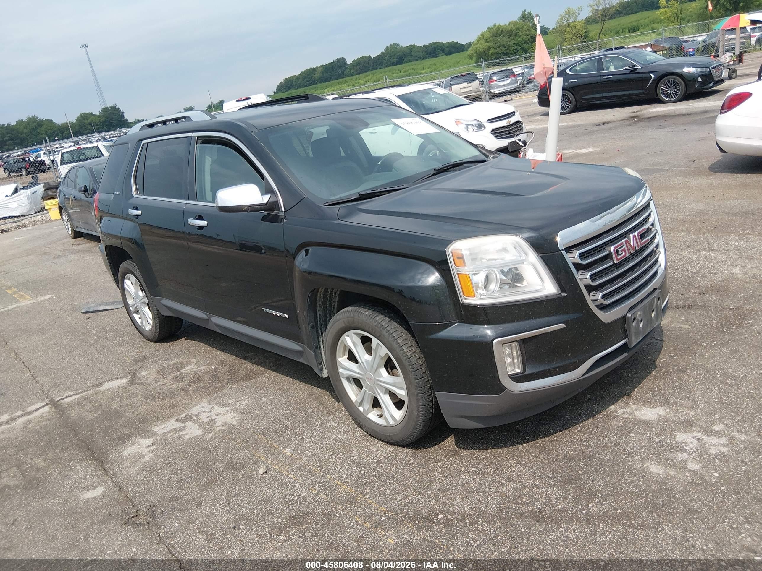 2016 GMC Terrain SLT, VIN 2GKFLUE3XG6131180 — Normal wear