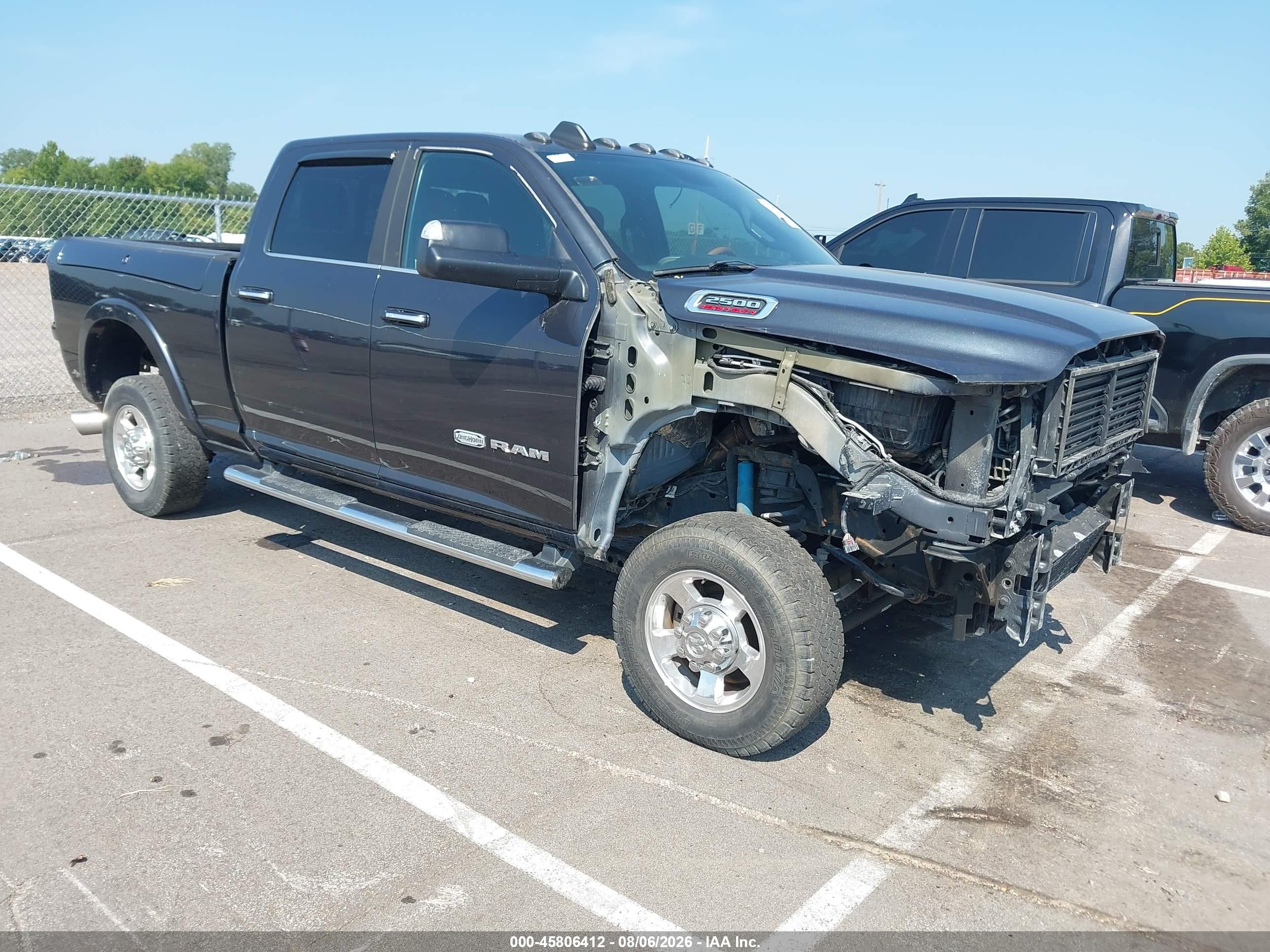 2021 Ram 2500 Longhorn, VIN 3C6UR5GL2MG626792 — По всему кузову